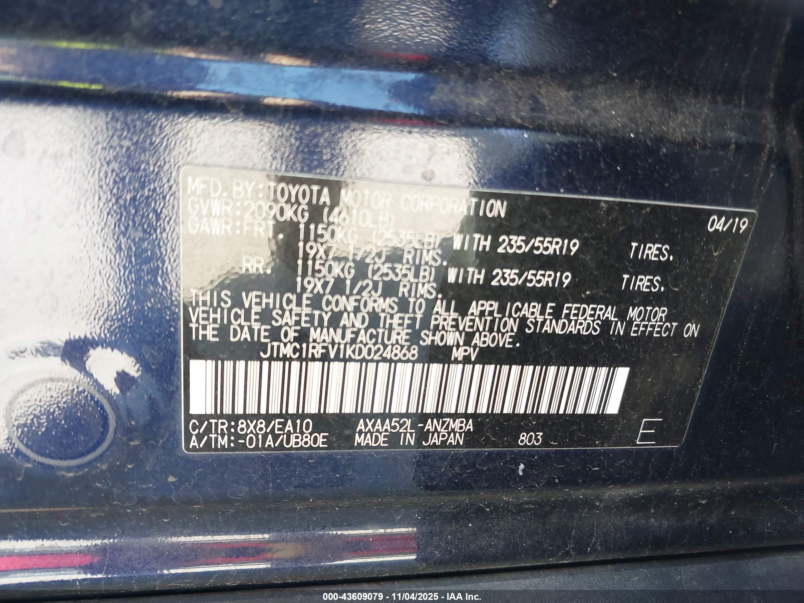 TOYOTA RAV4 image 9