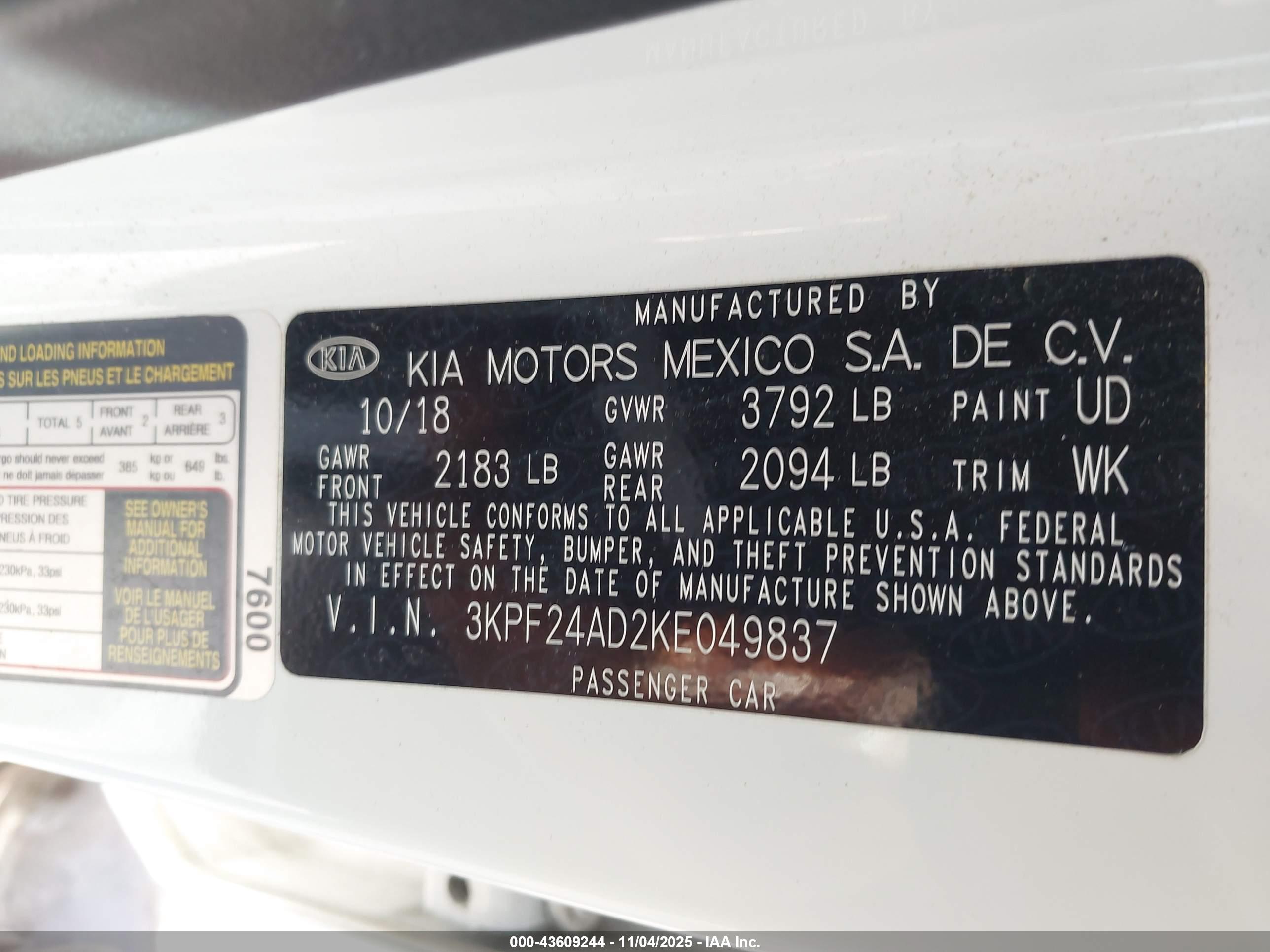 KIA FORTE image 9