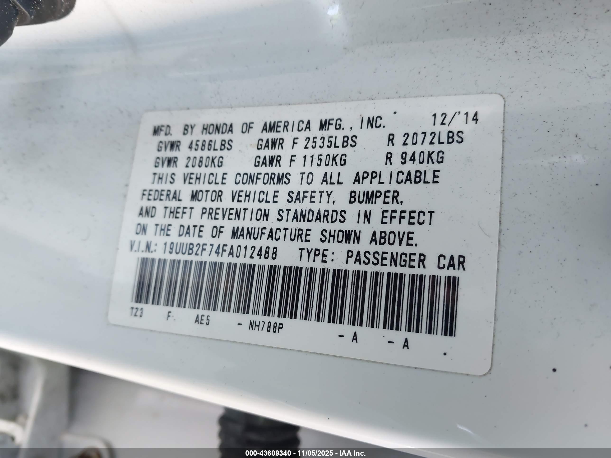 ACURA TLX image 9