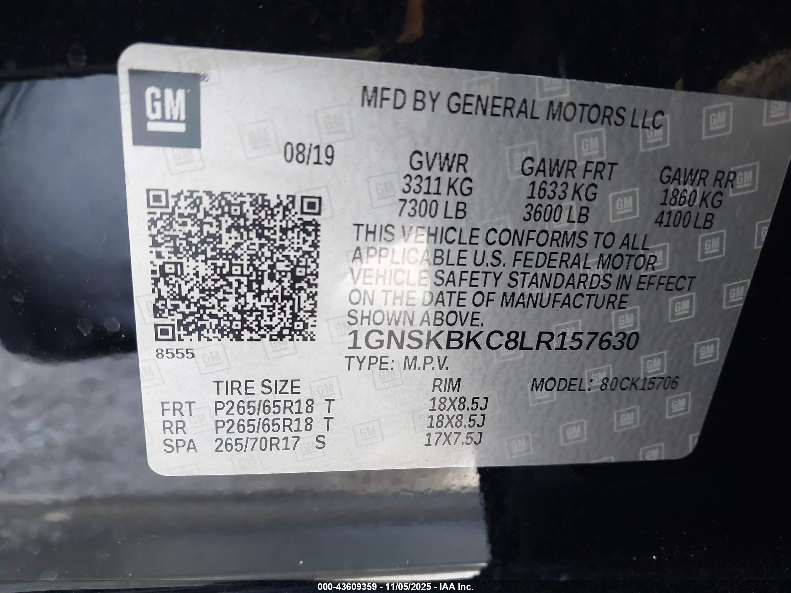 CHEVROLET TAHOE image 9