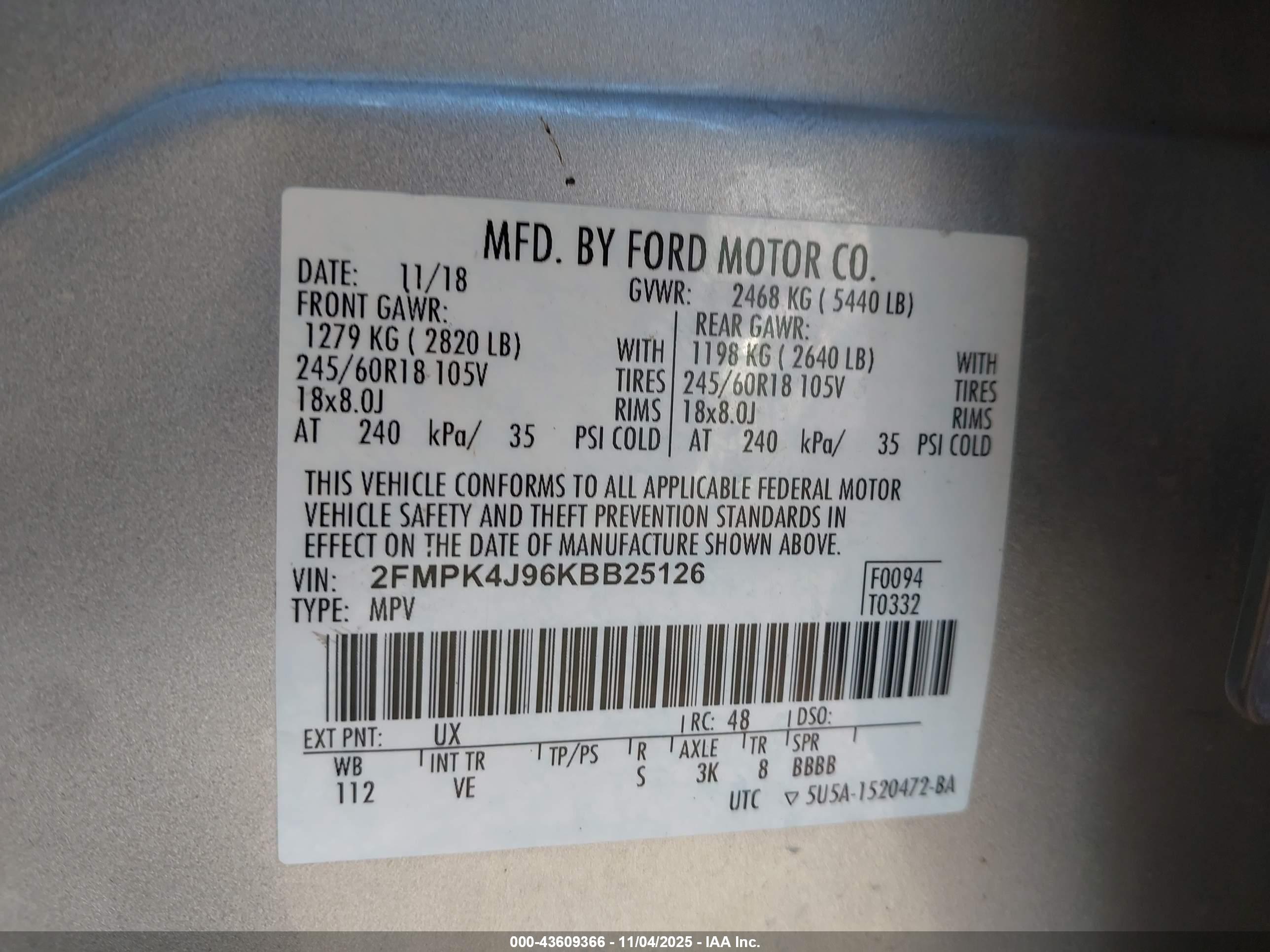 FORD EDGE image 9