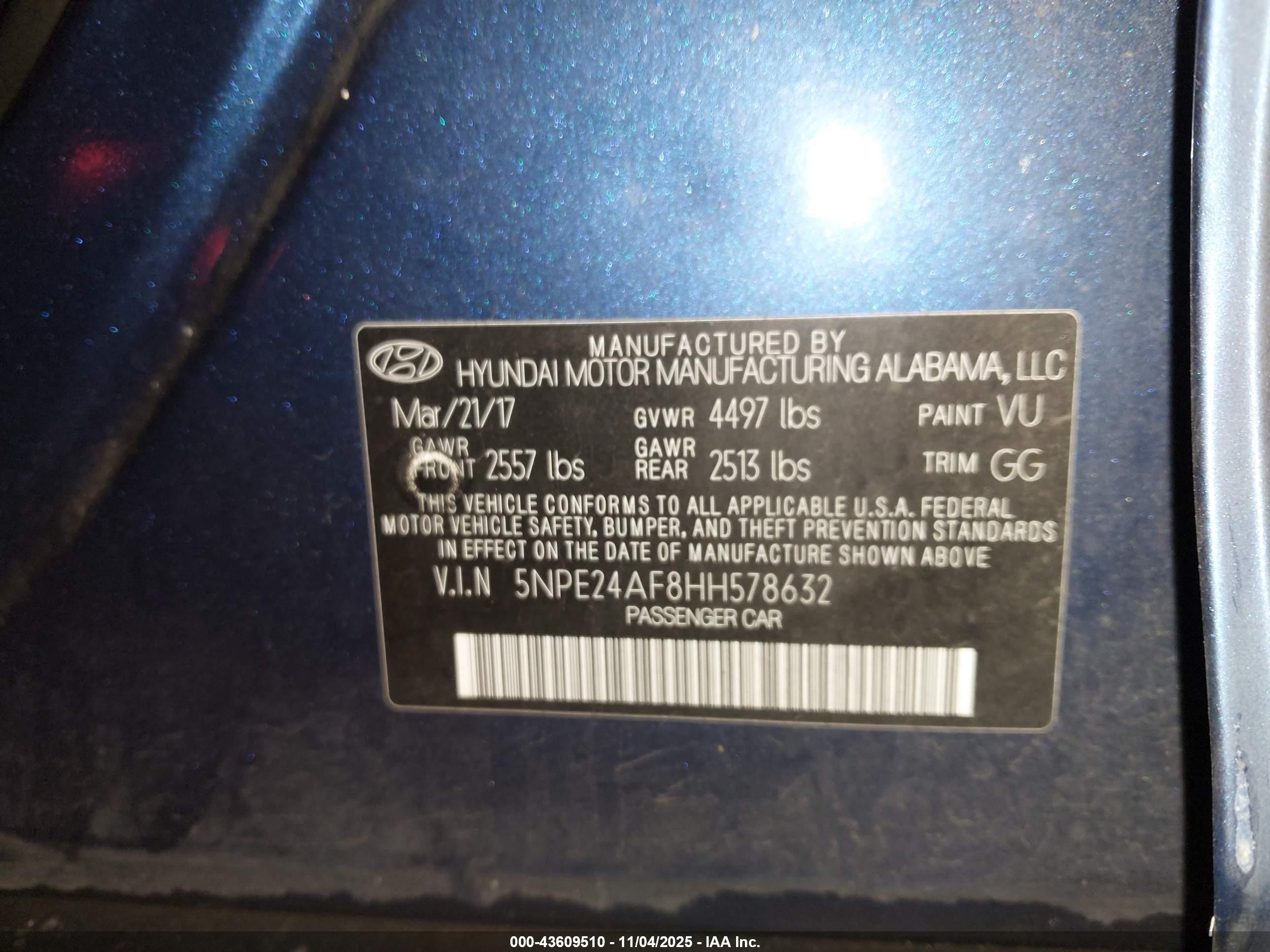 HYUNDAI SONATA image 9