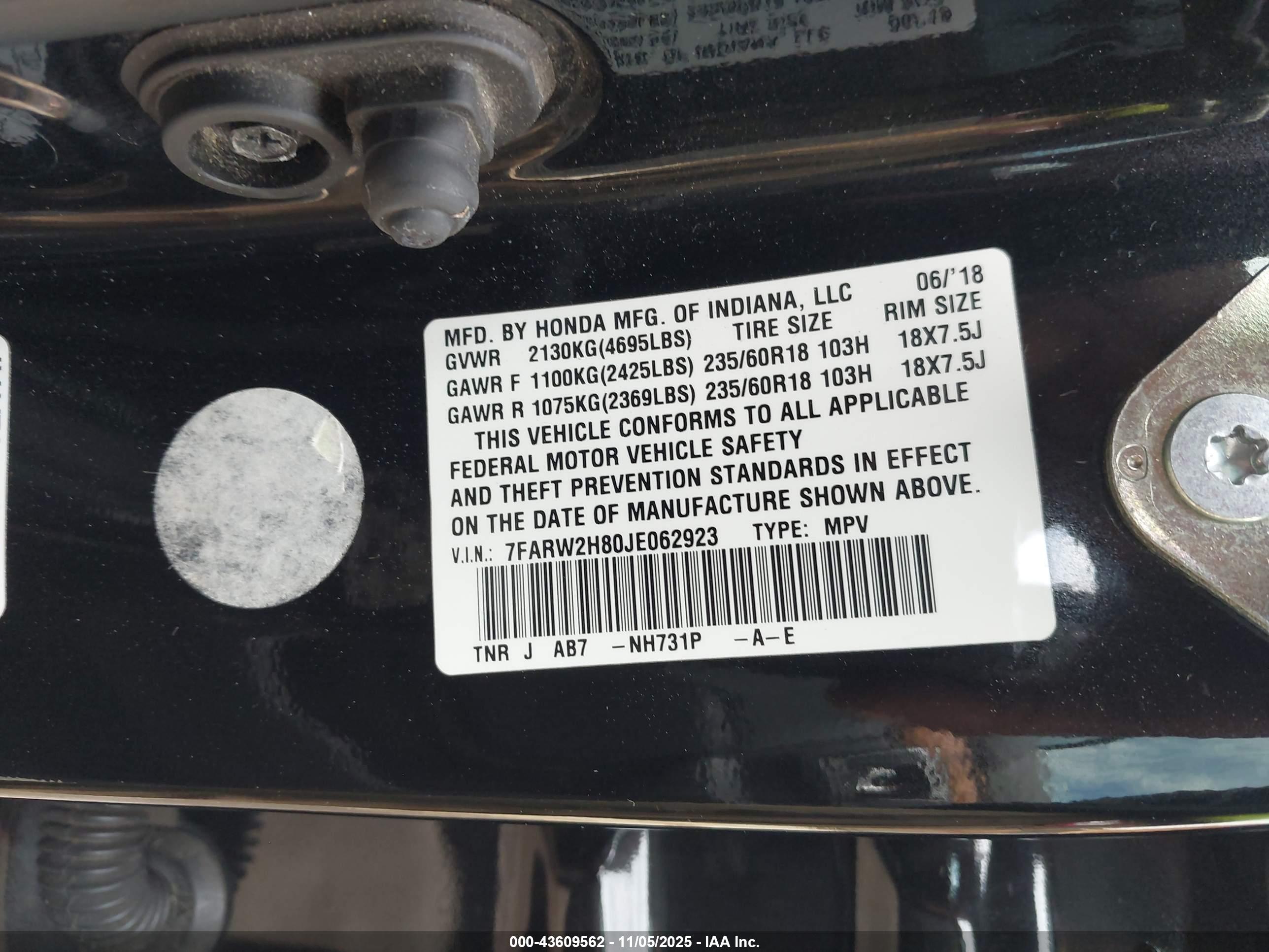 HONDA CR-V image 9