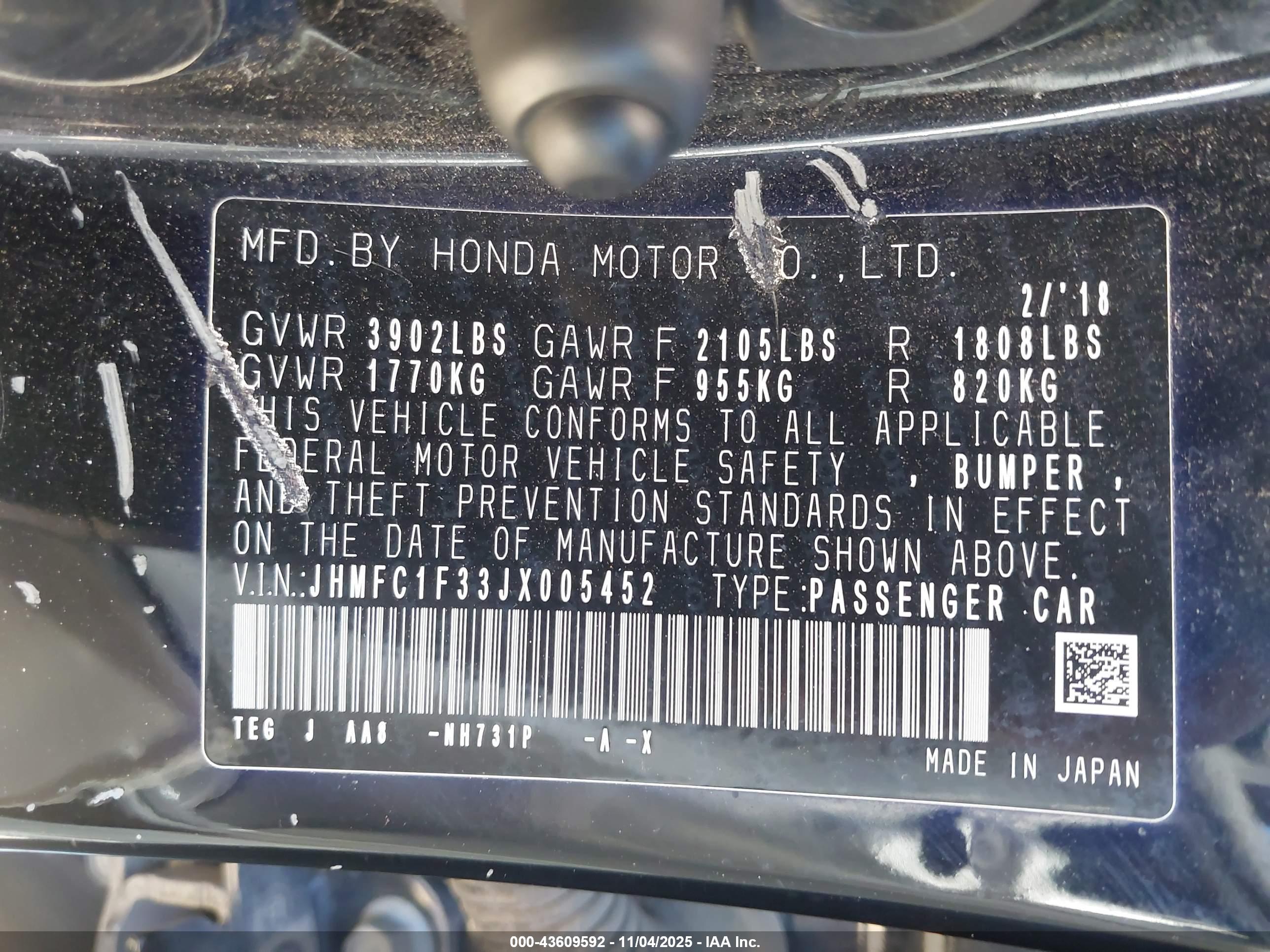 HONDA CIVIC image 9