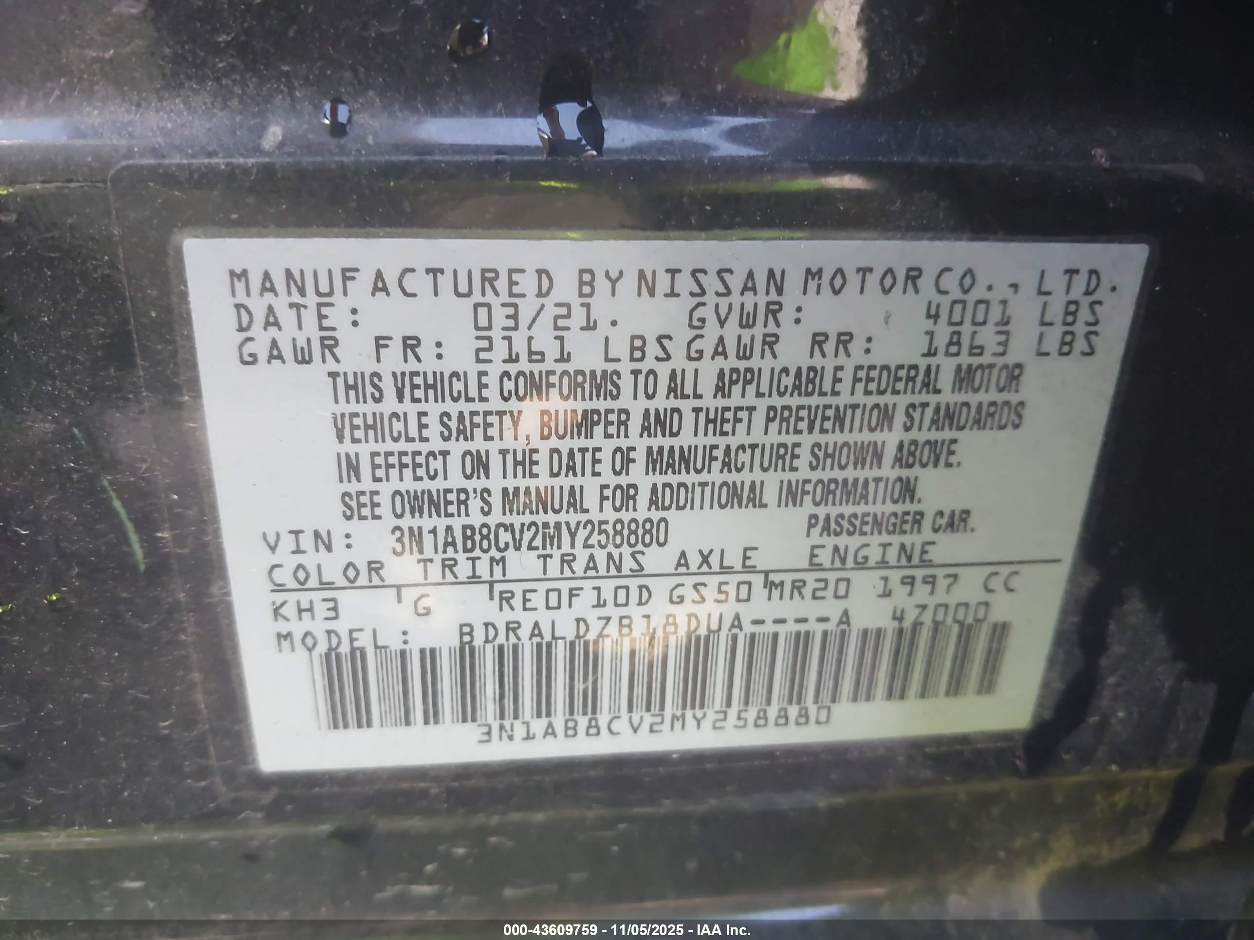 NISSAN SENTRA image 9