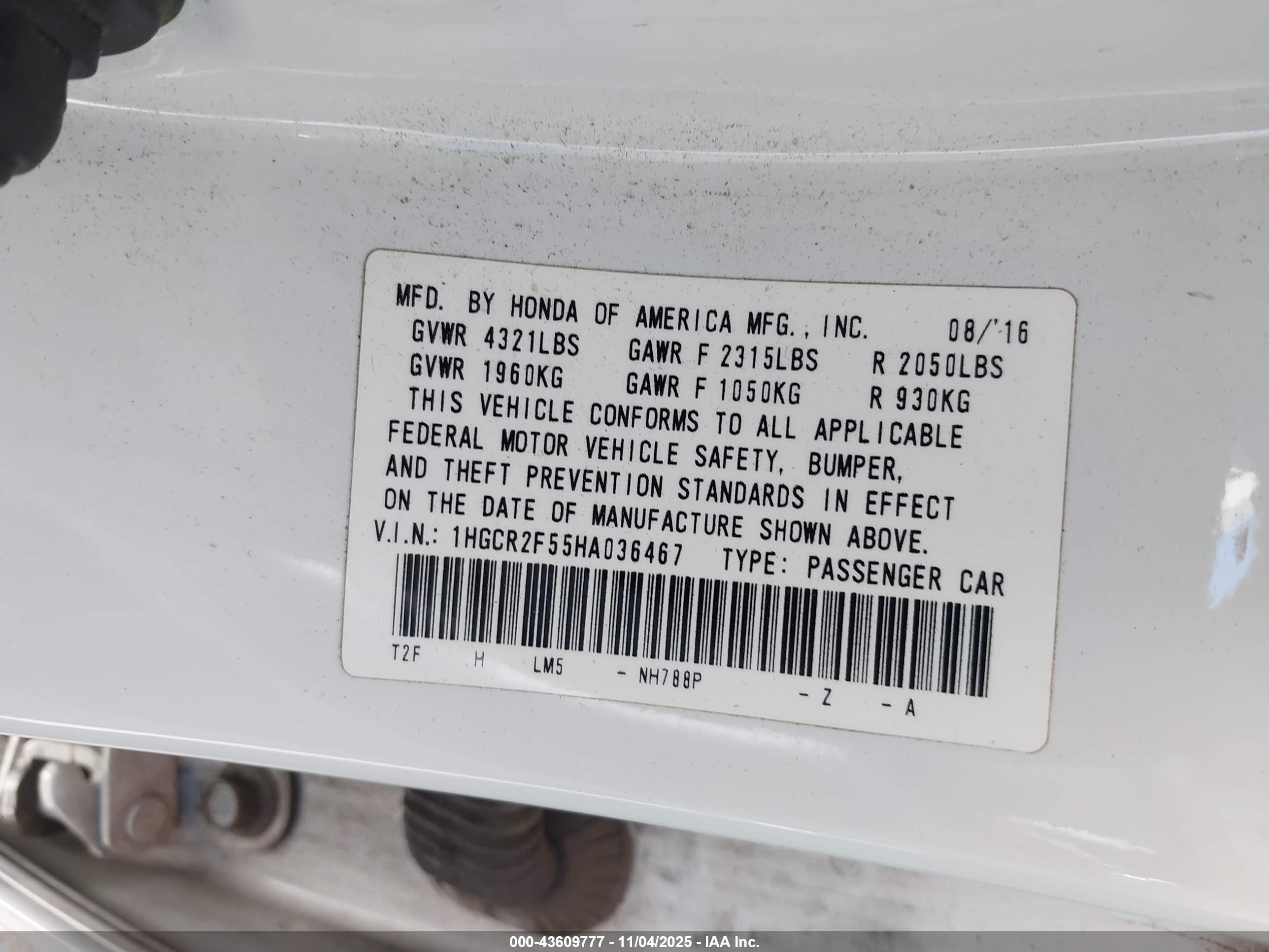 HONDA ACCORD image 9