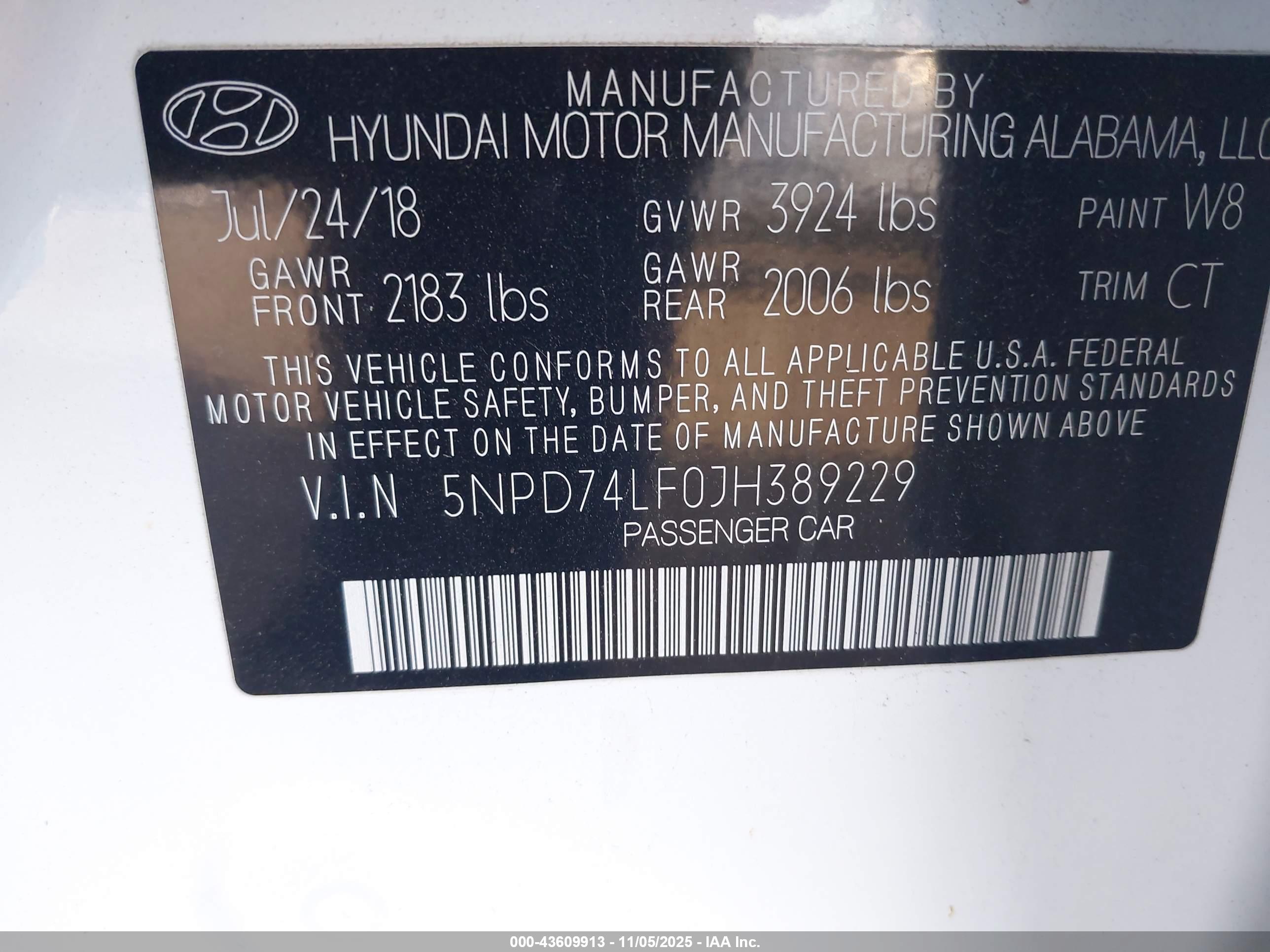 HYUNDAI ELANTRA image 9