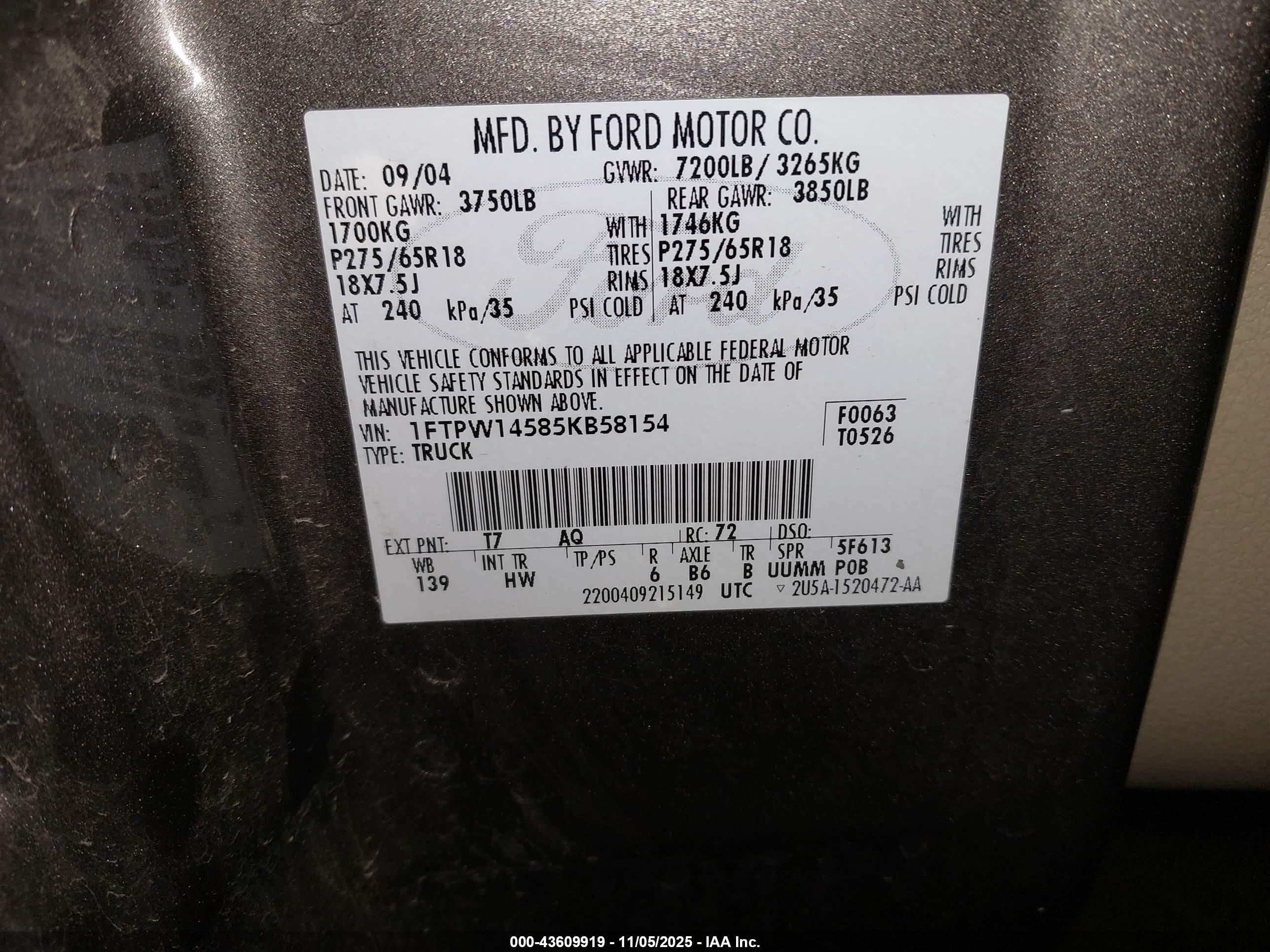 FORD F-150 image 9