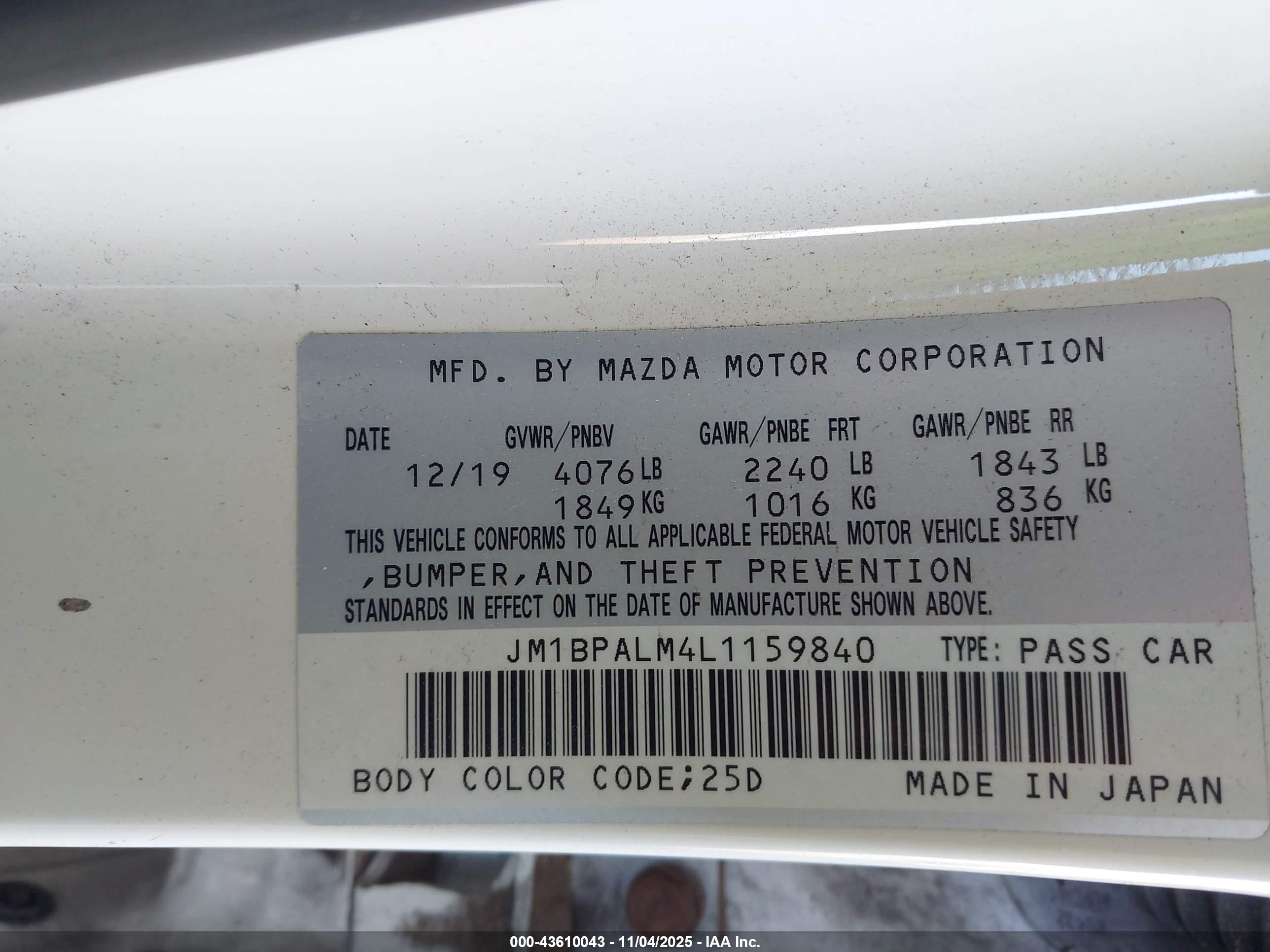 MAZDA MAZDA3 image 9