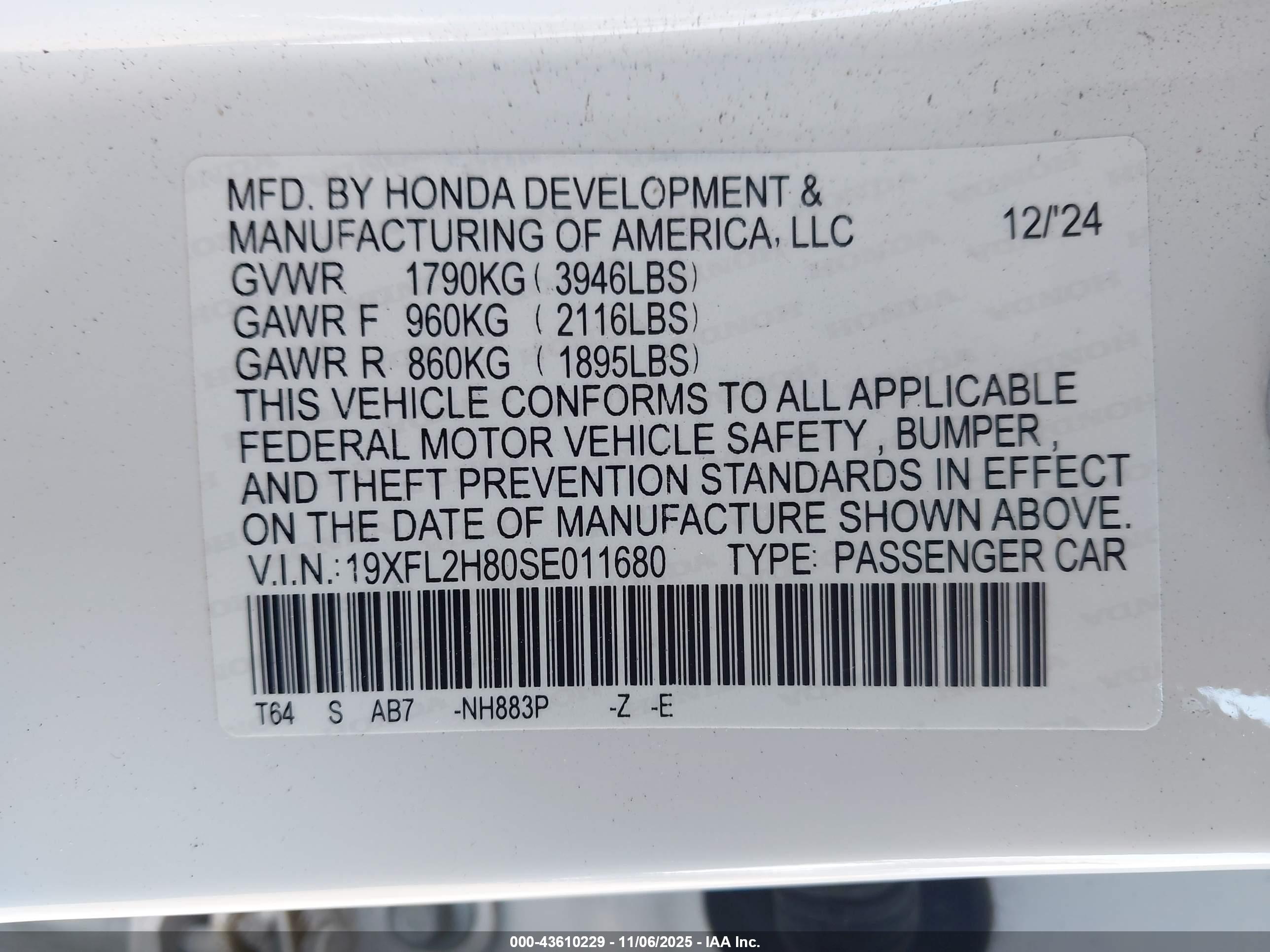 HONDA CIVIC image 9