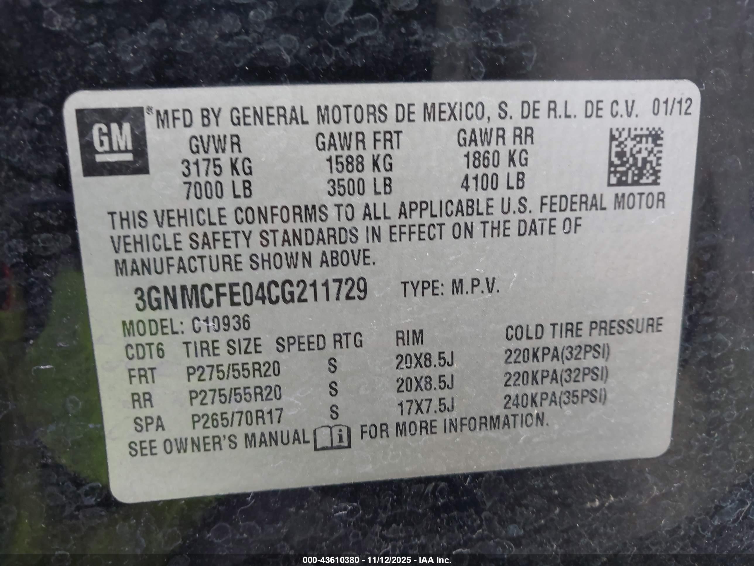CHEVROLET AVALANCHE image 9