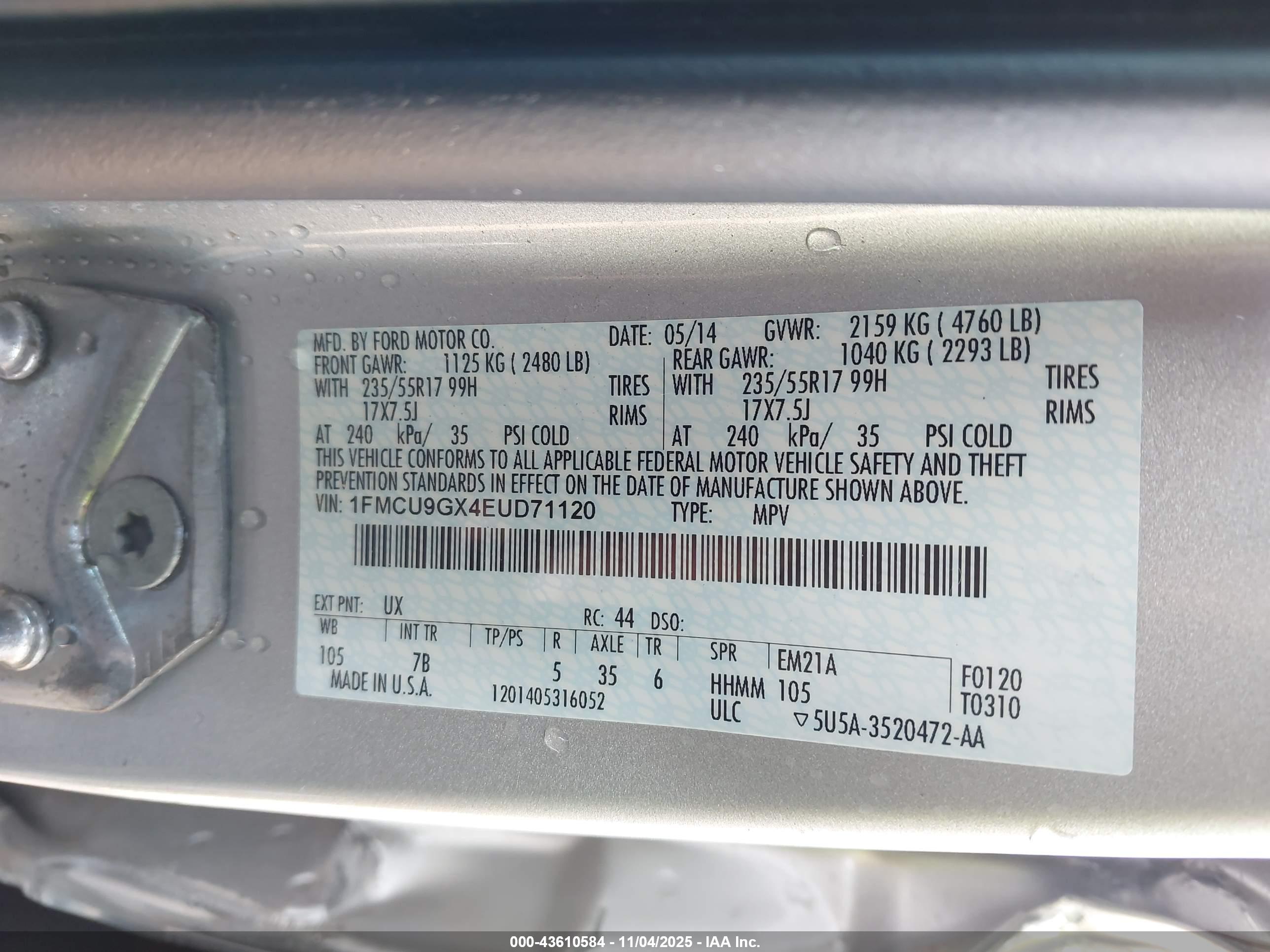 FORD ESCAPE image 9