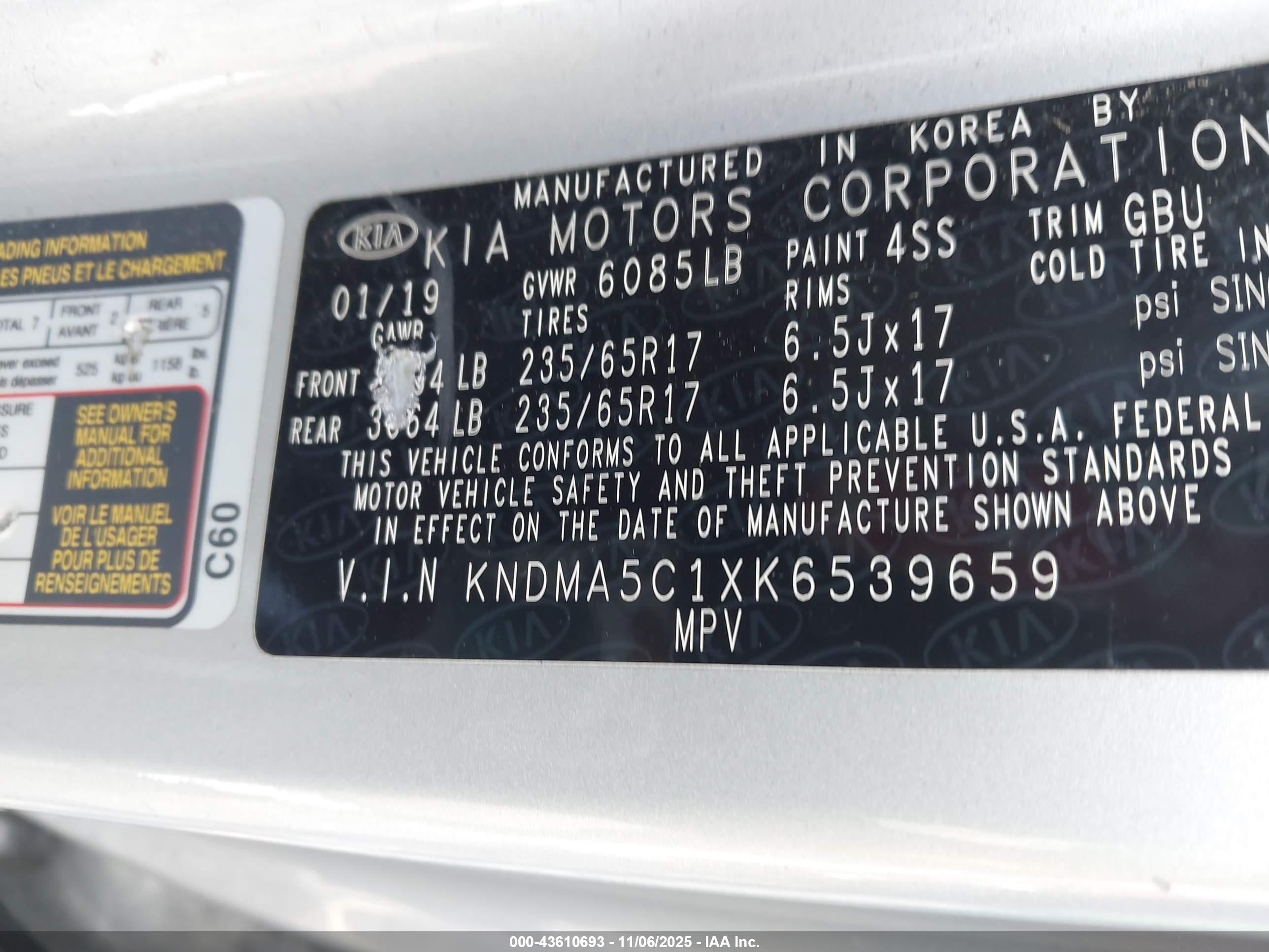 KIA SEDONA image 9