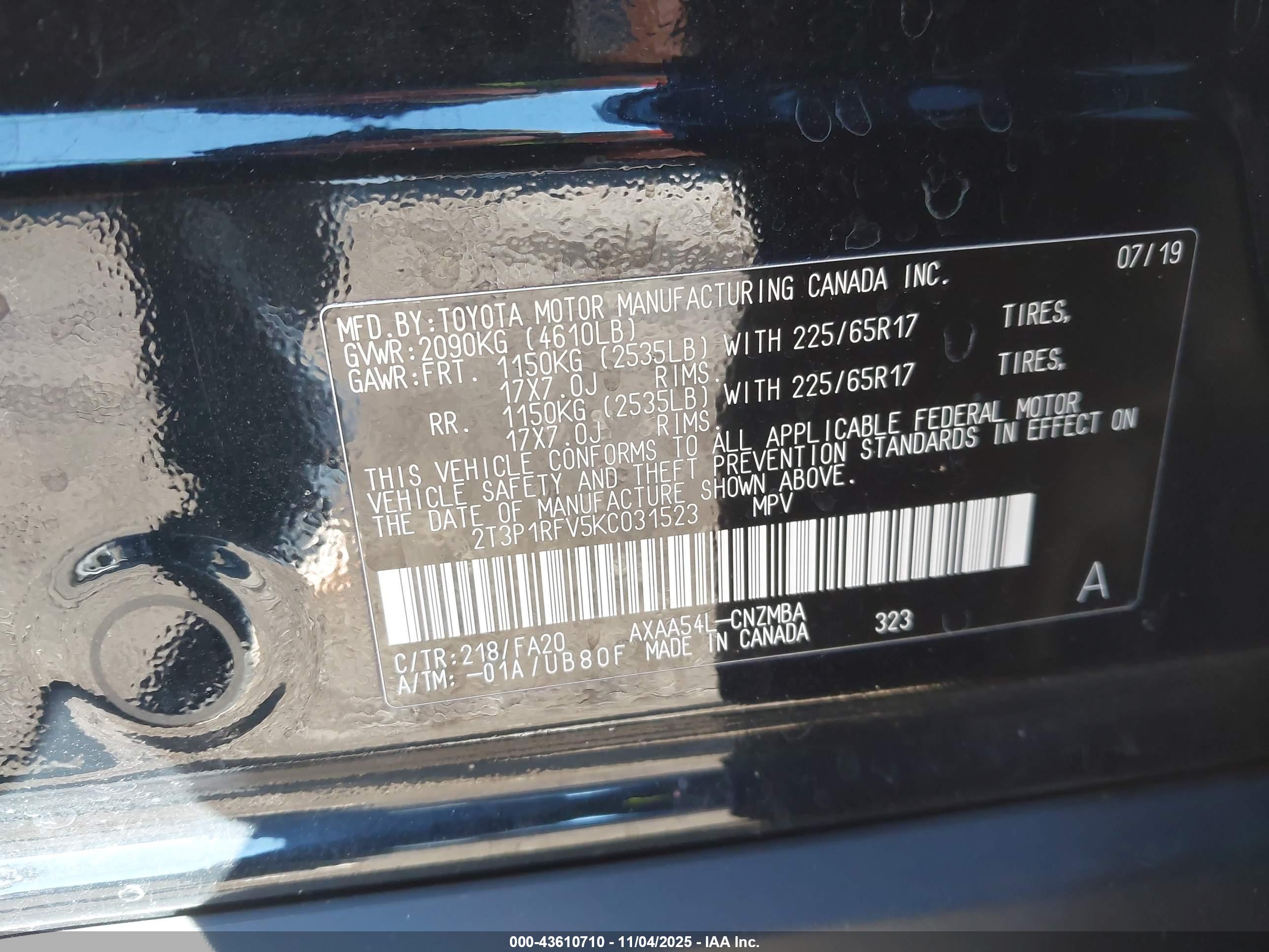 TOYOTA RAV4 image 9