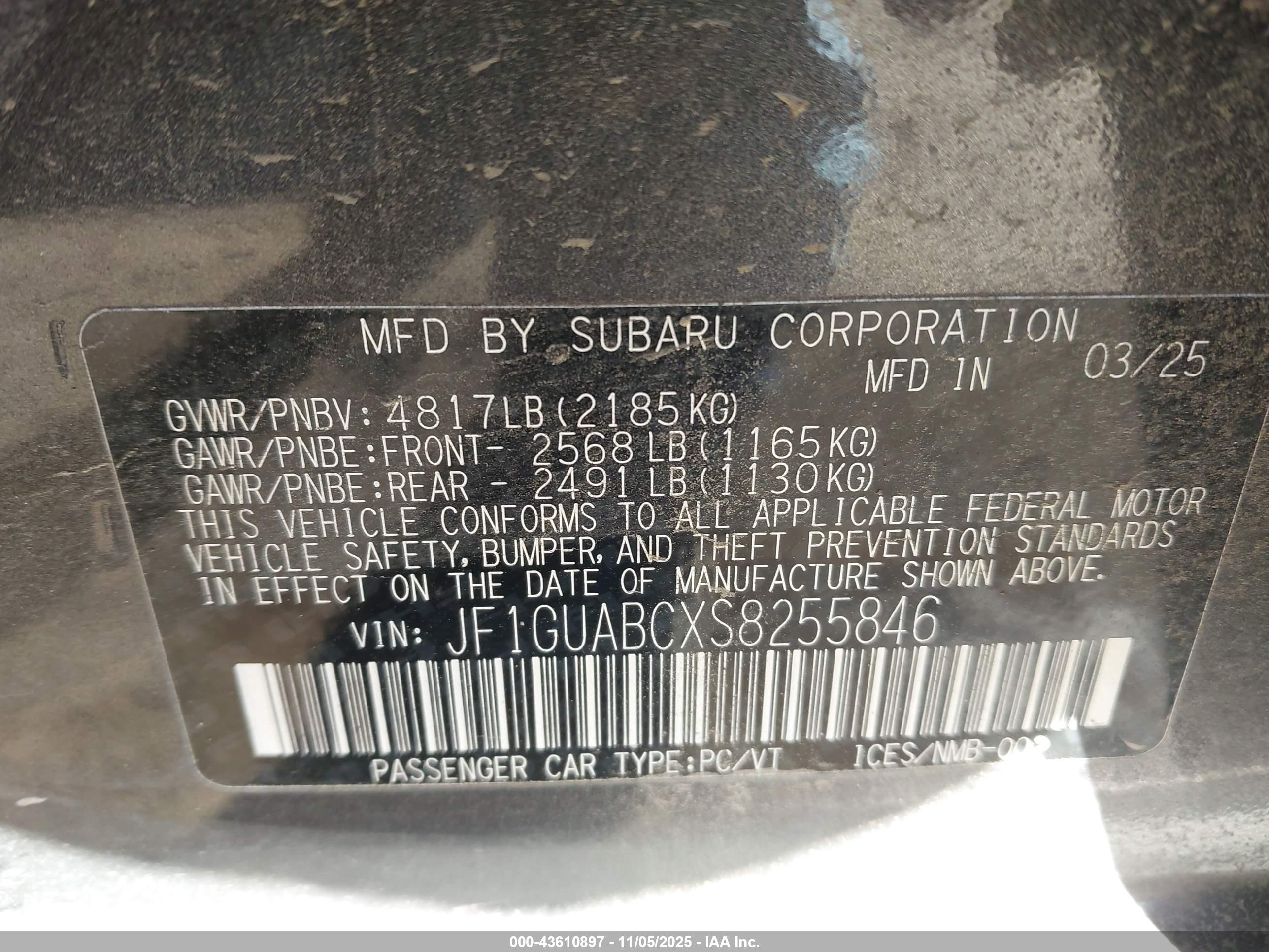 SUBARU IMPREZA image 9