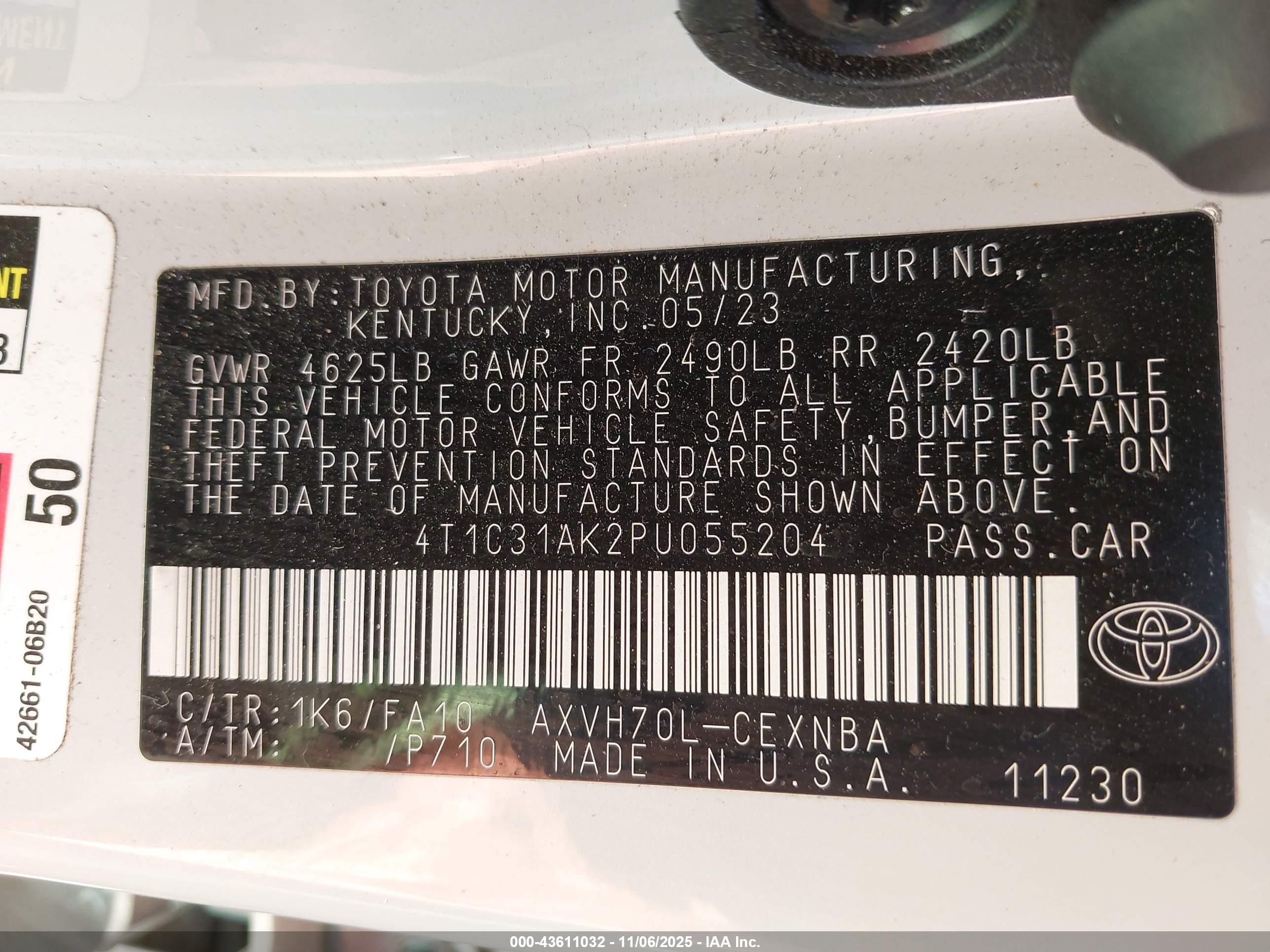 TOYOTA CAMRY image 9