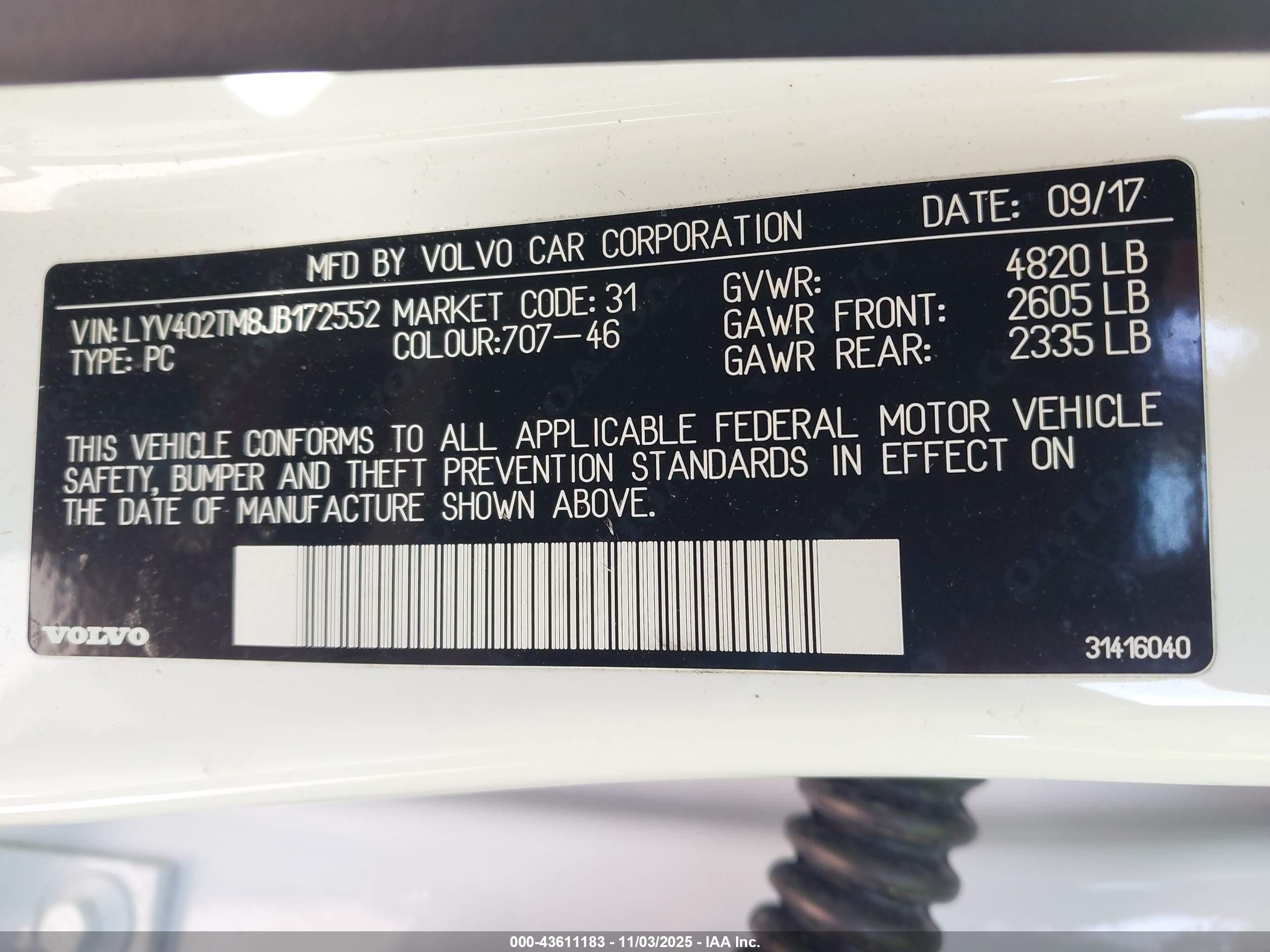 VOLVO S60 image 9