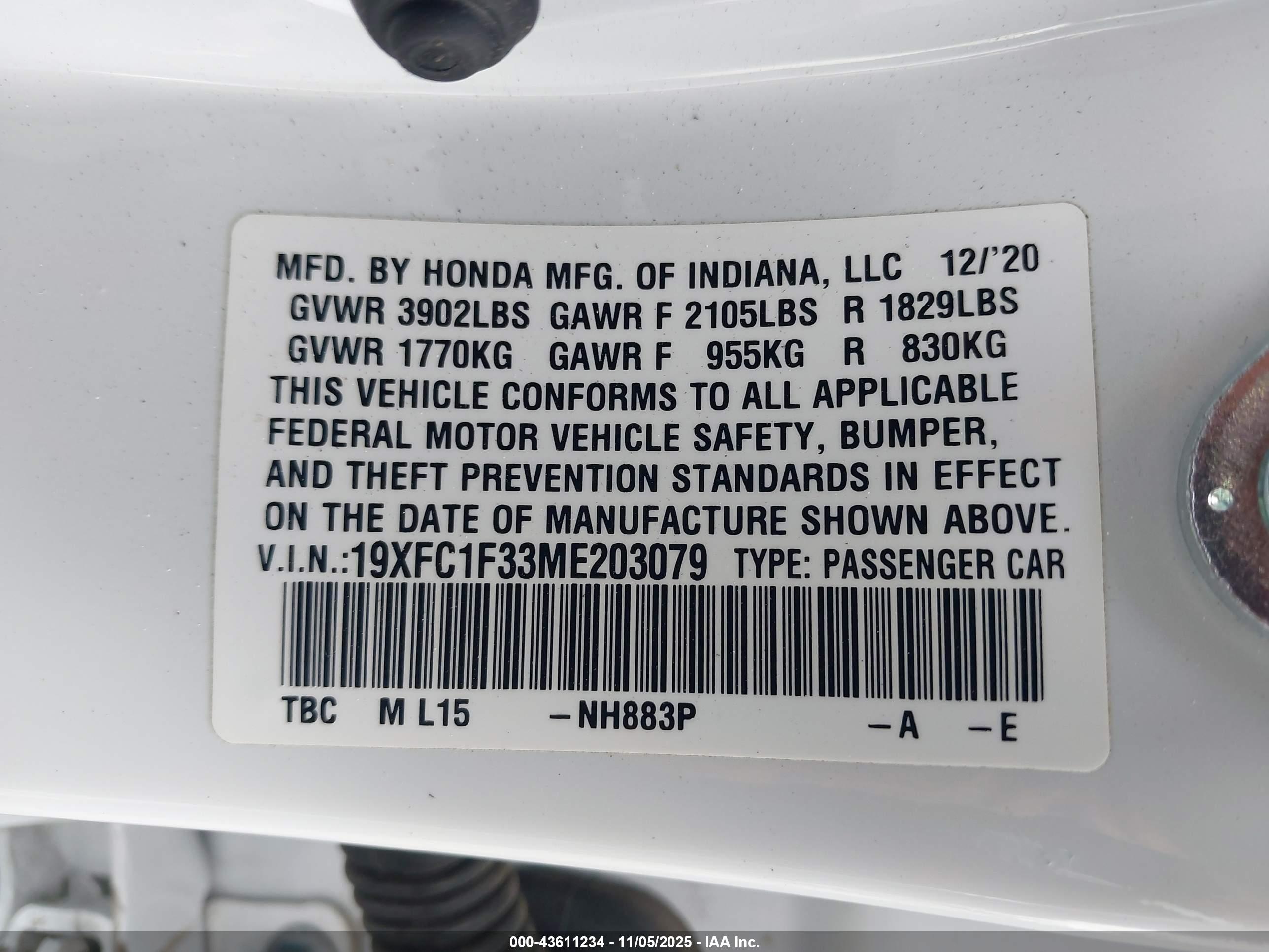 HONDA CIVIC image 9