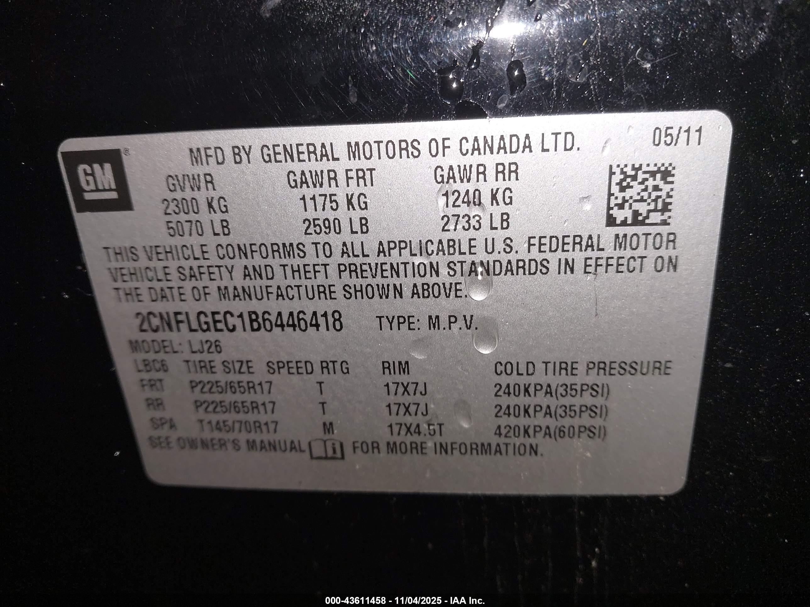 CHEVROLET EQUINOX image 9