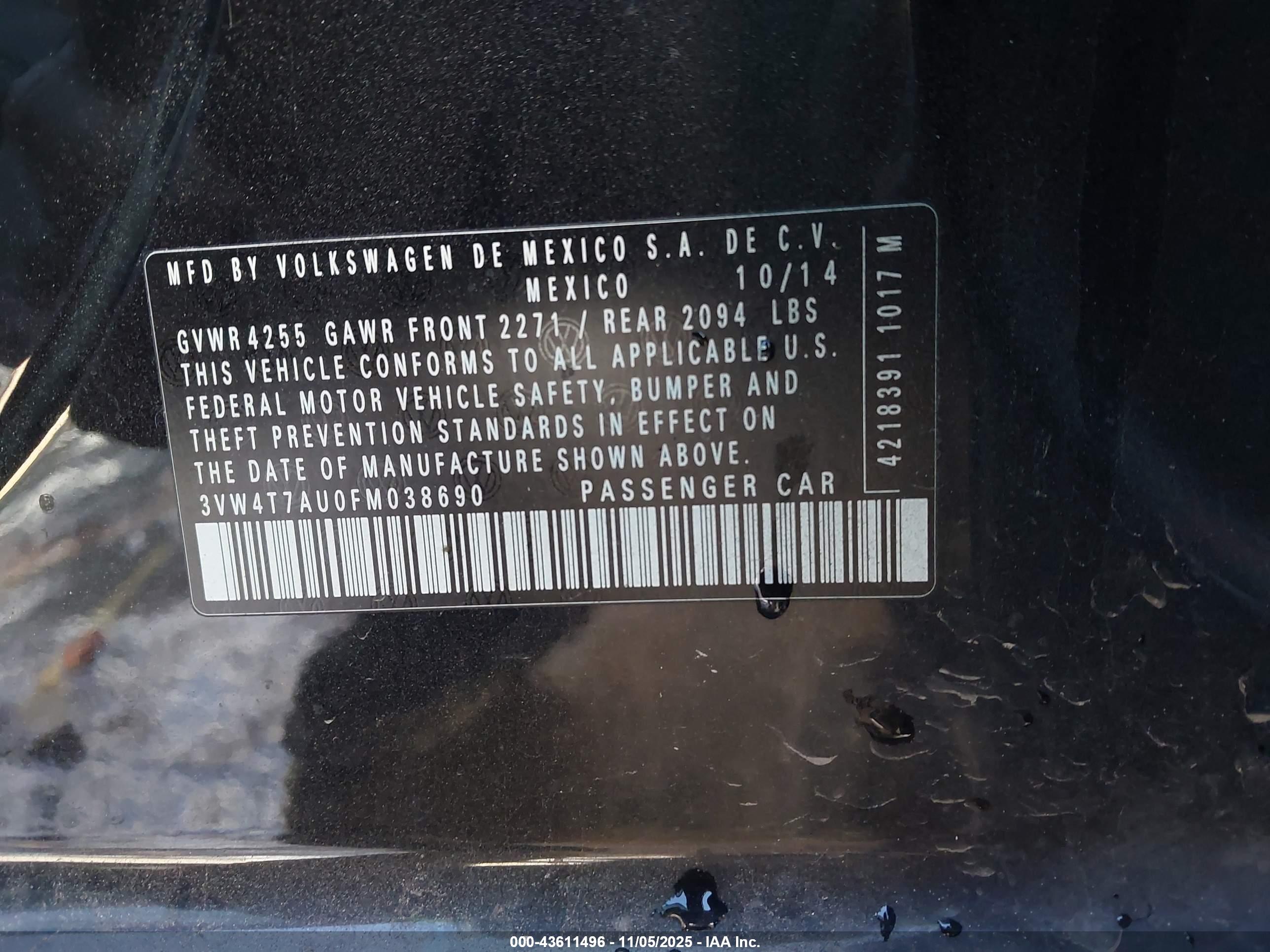 VOLKSWAGEN GOLF image 9