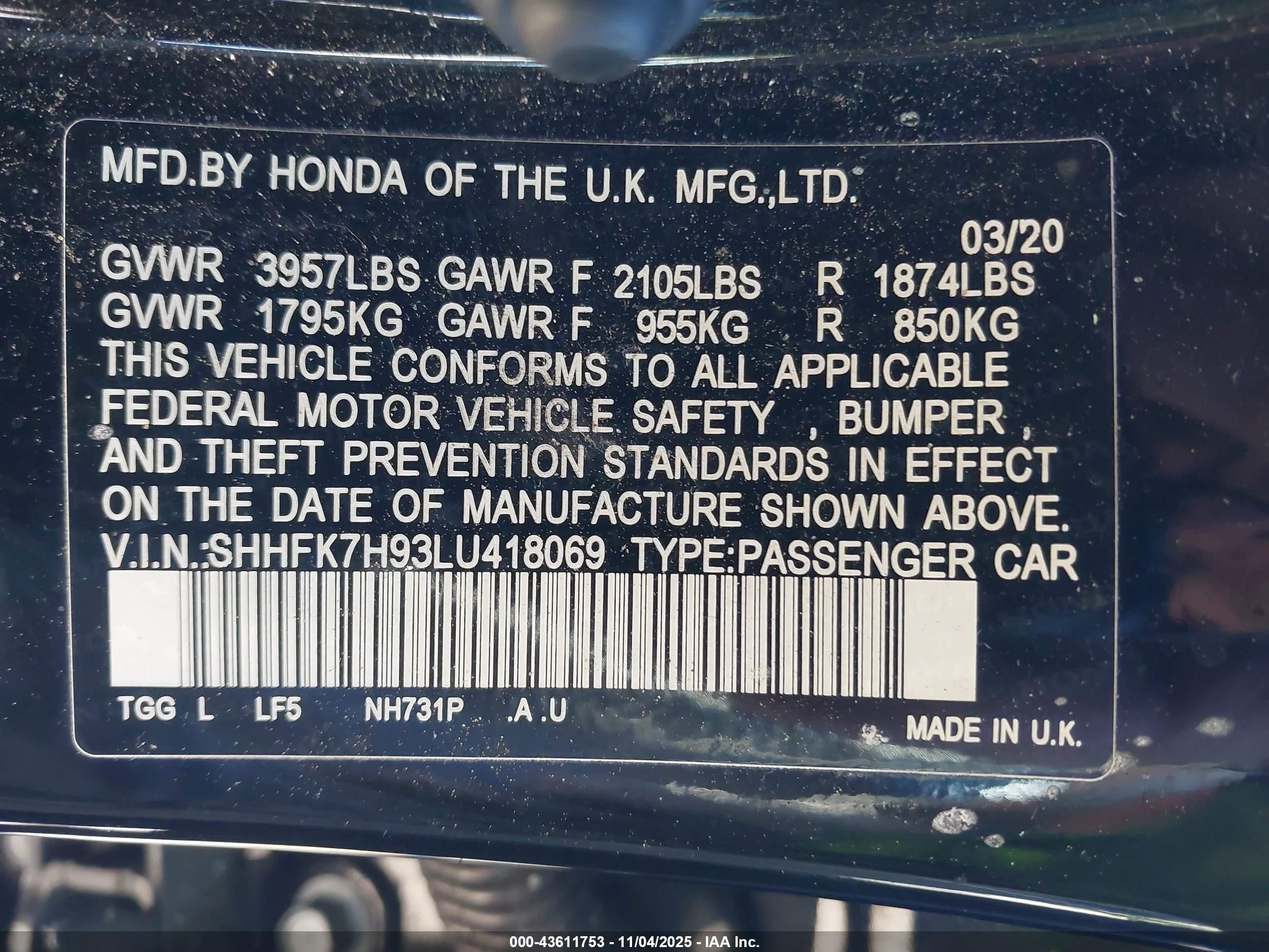 HONDA CIVIC image 9