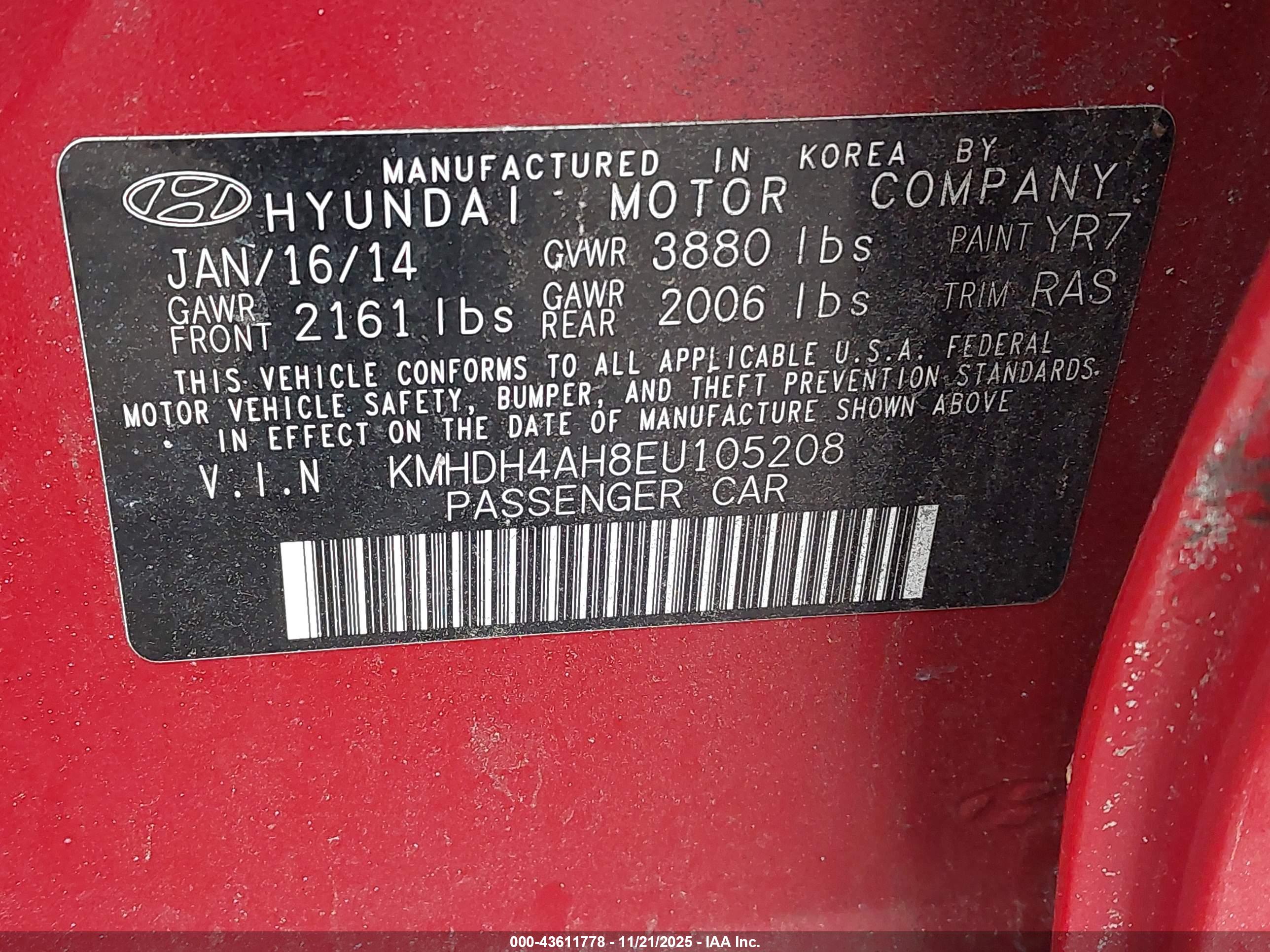 HYUNDAI ELANTRA image 9