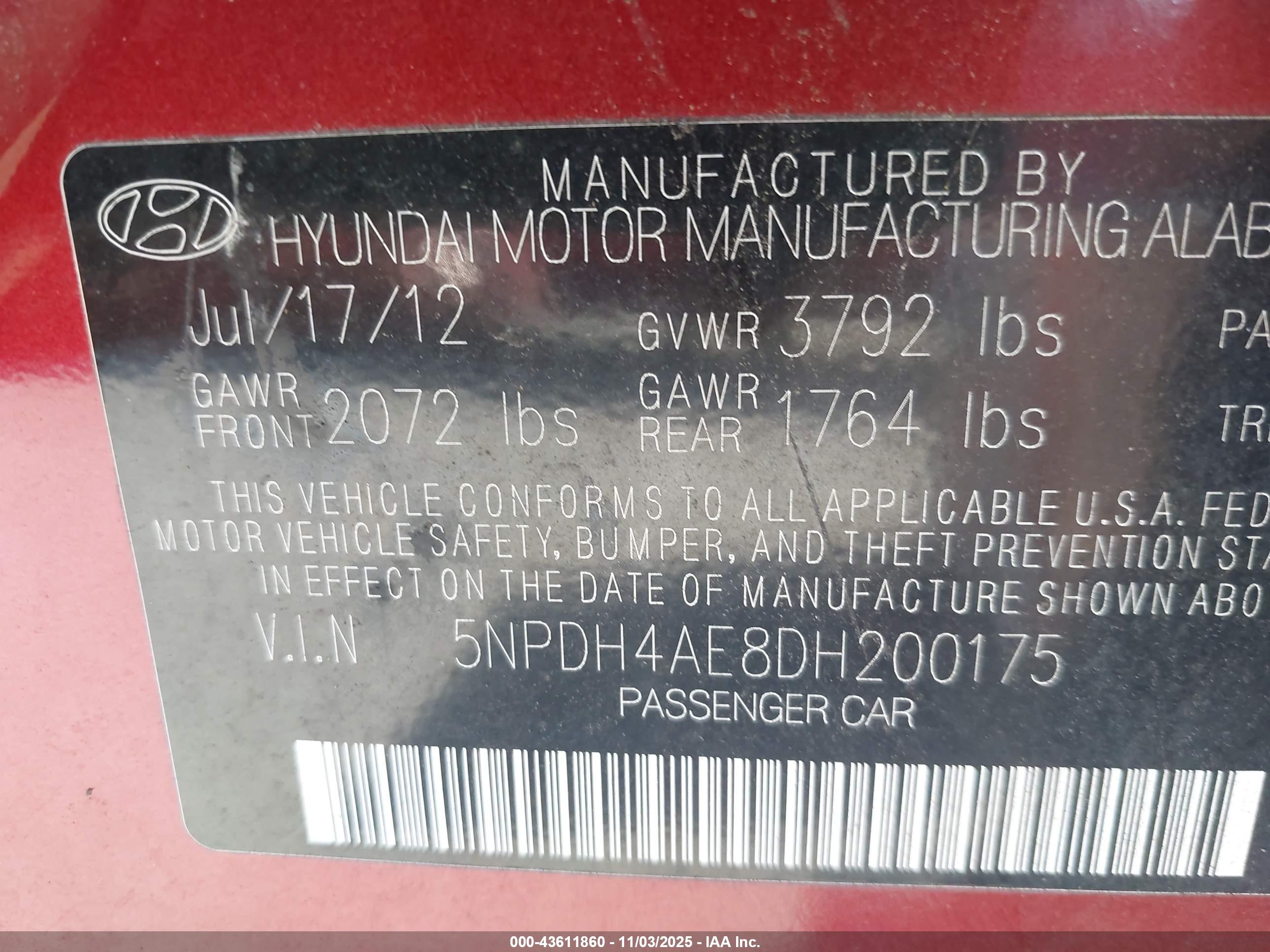 HYUNDAI ELANTRA image 9