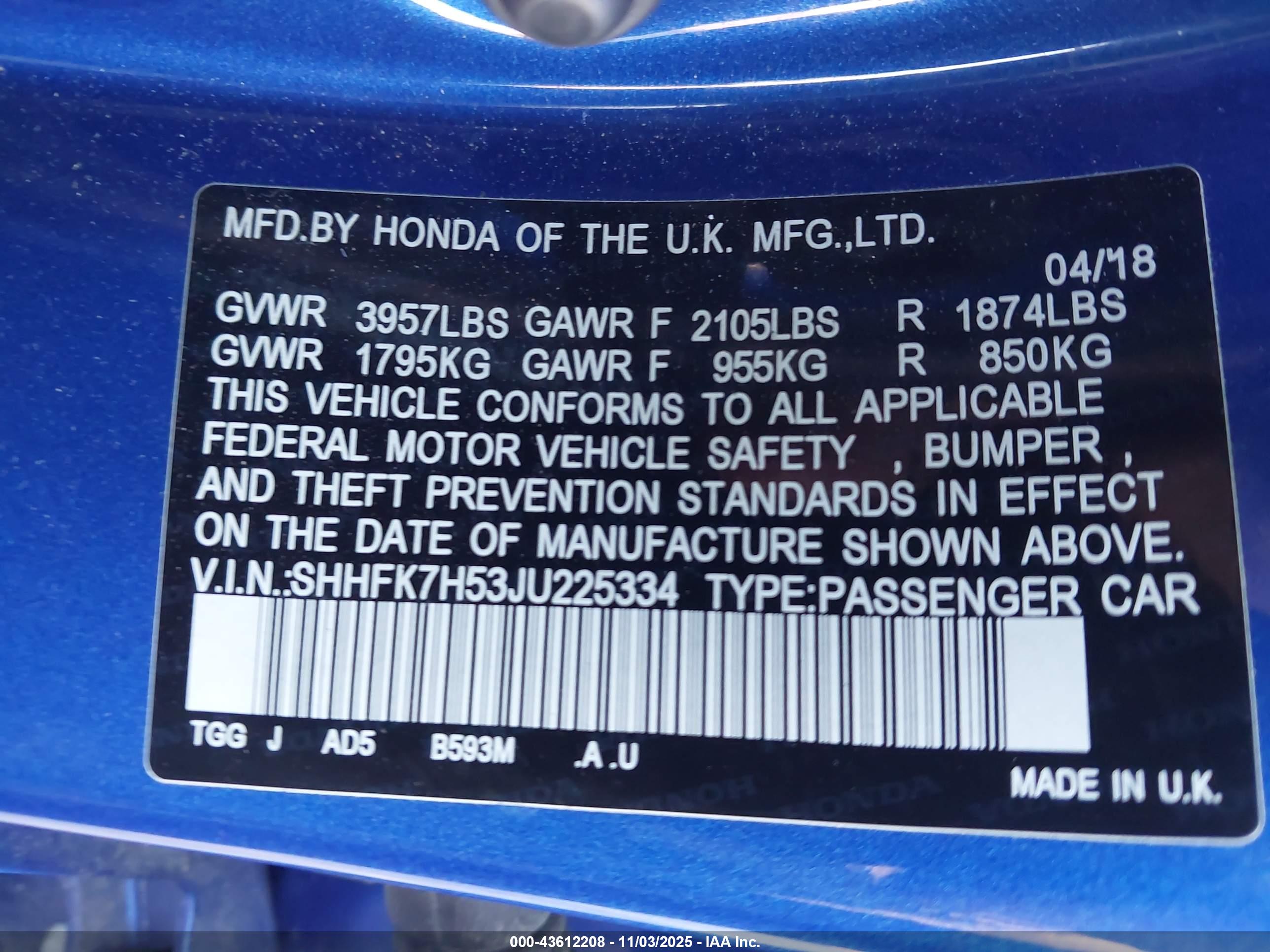 HONDA CIVIC image 9