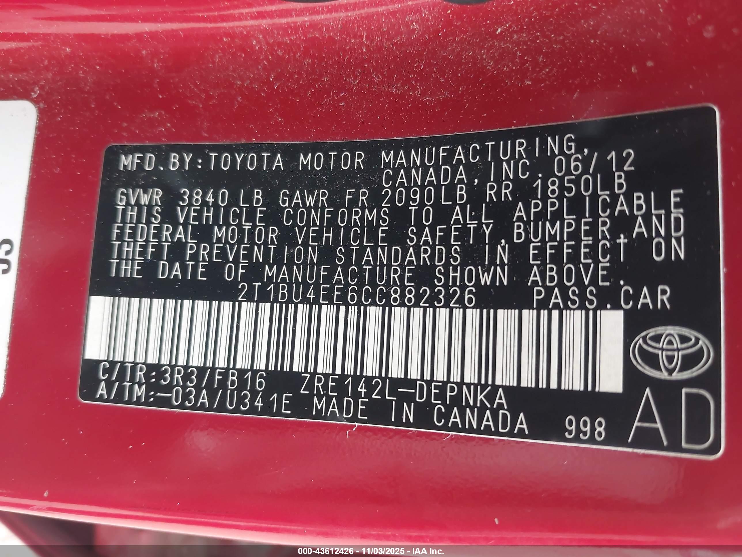 TOYOTA COROLLA image 9