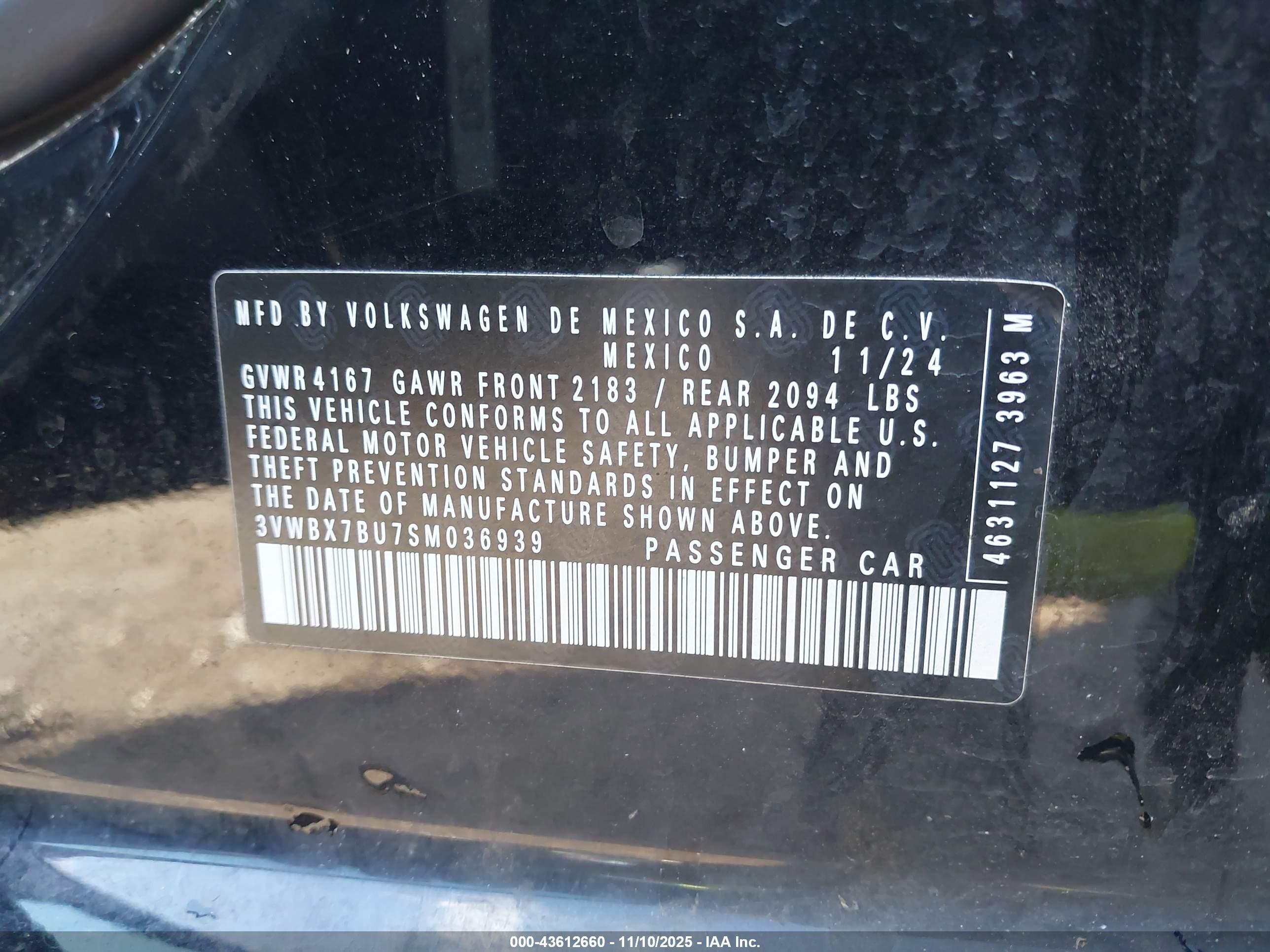 VOLKSWAGEN JETTA image 9