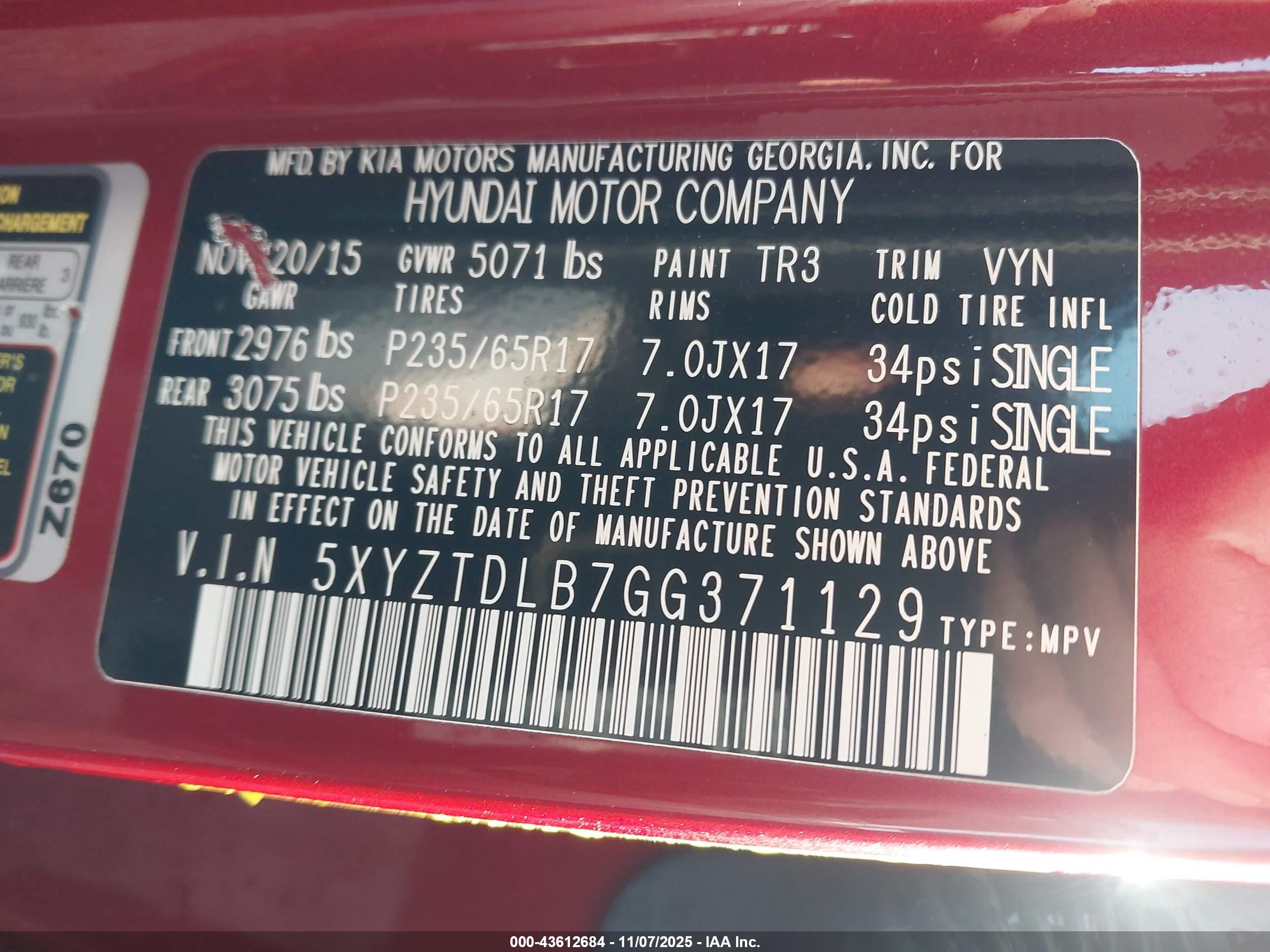 HYUNDAI SANTA image 9