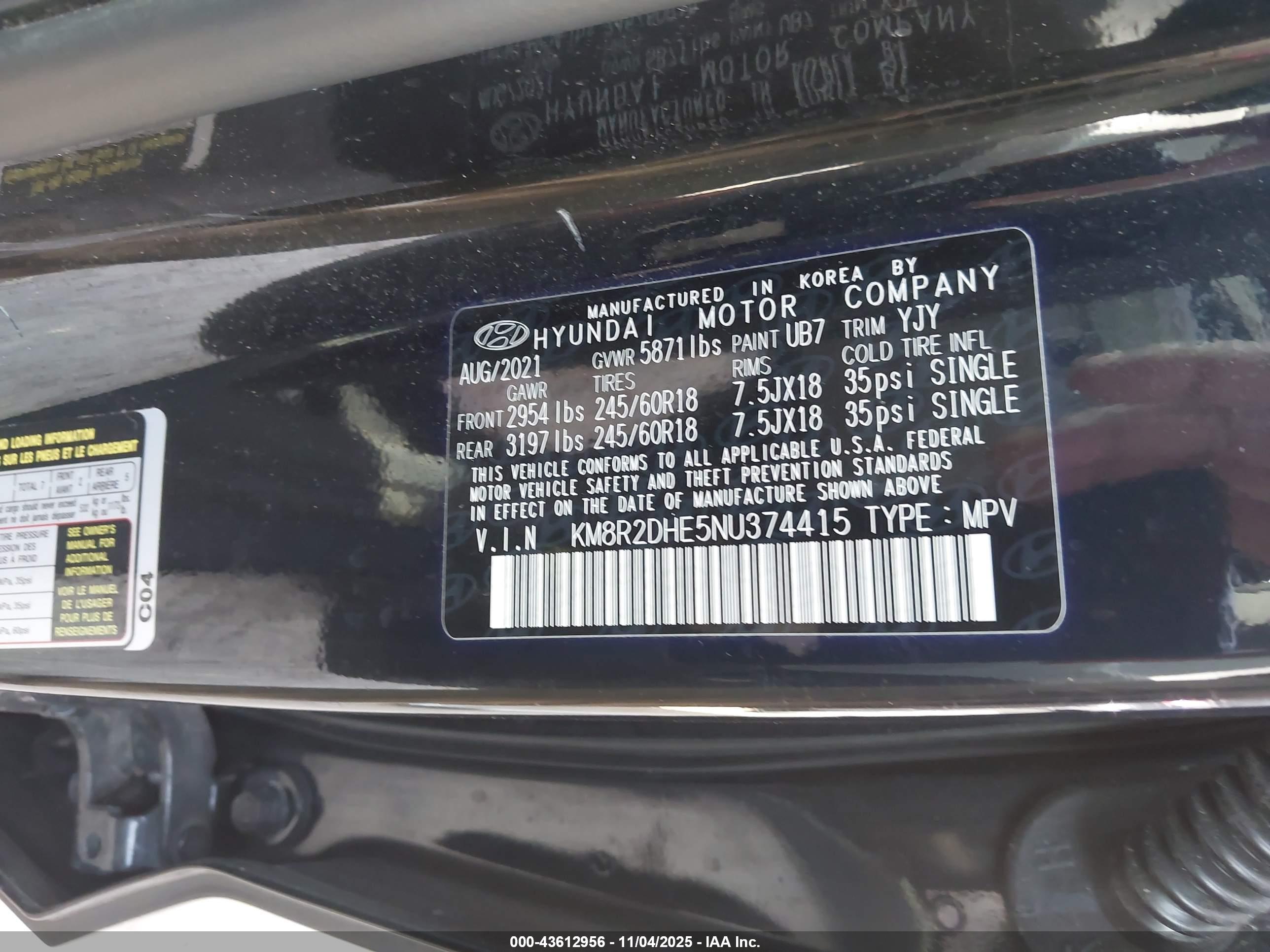 HYUNDAI PALISADE image 9