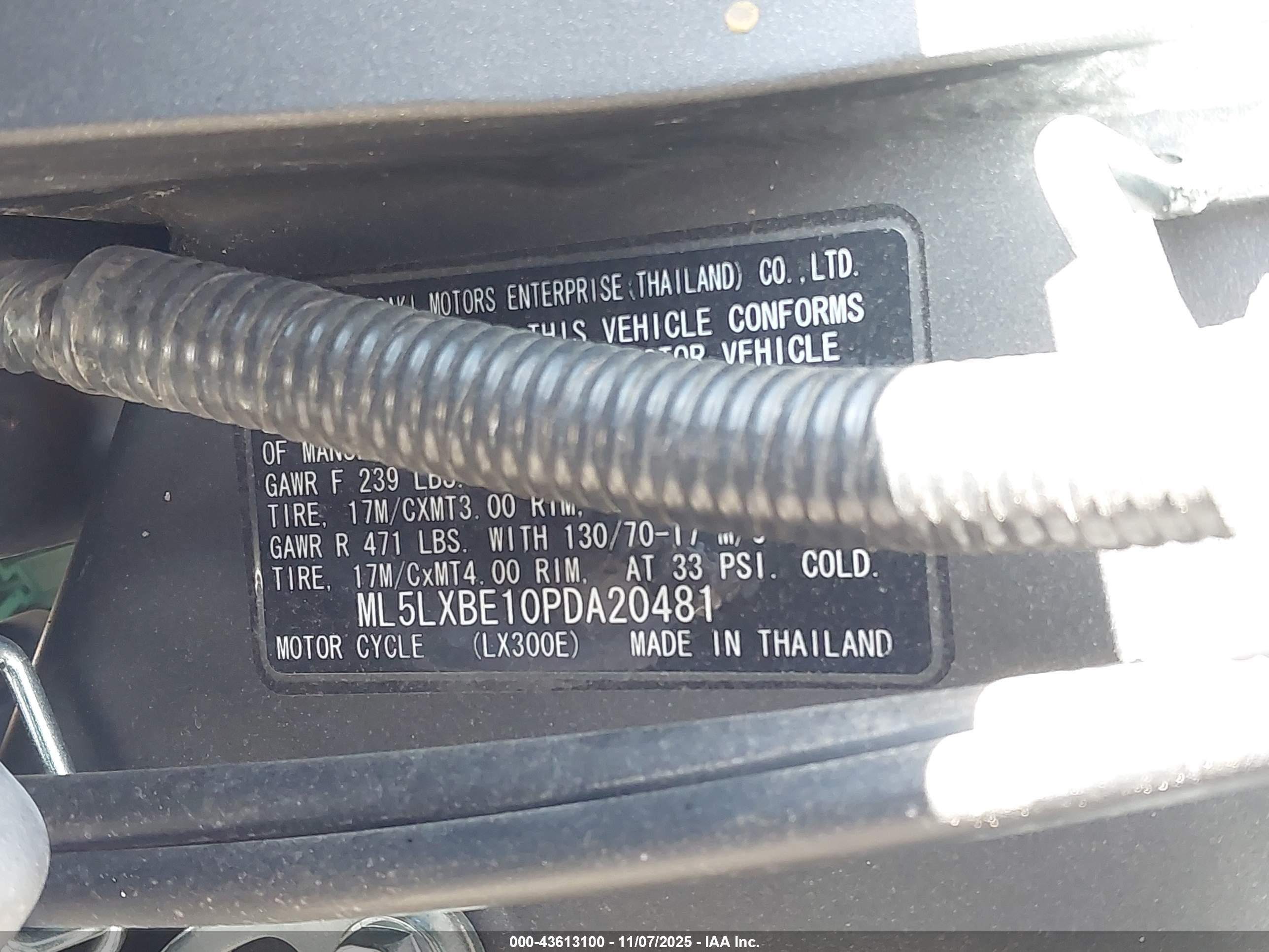 KAWASAKI KLX300 image 10