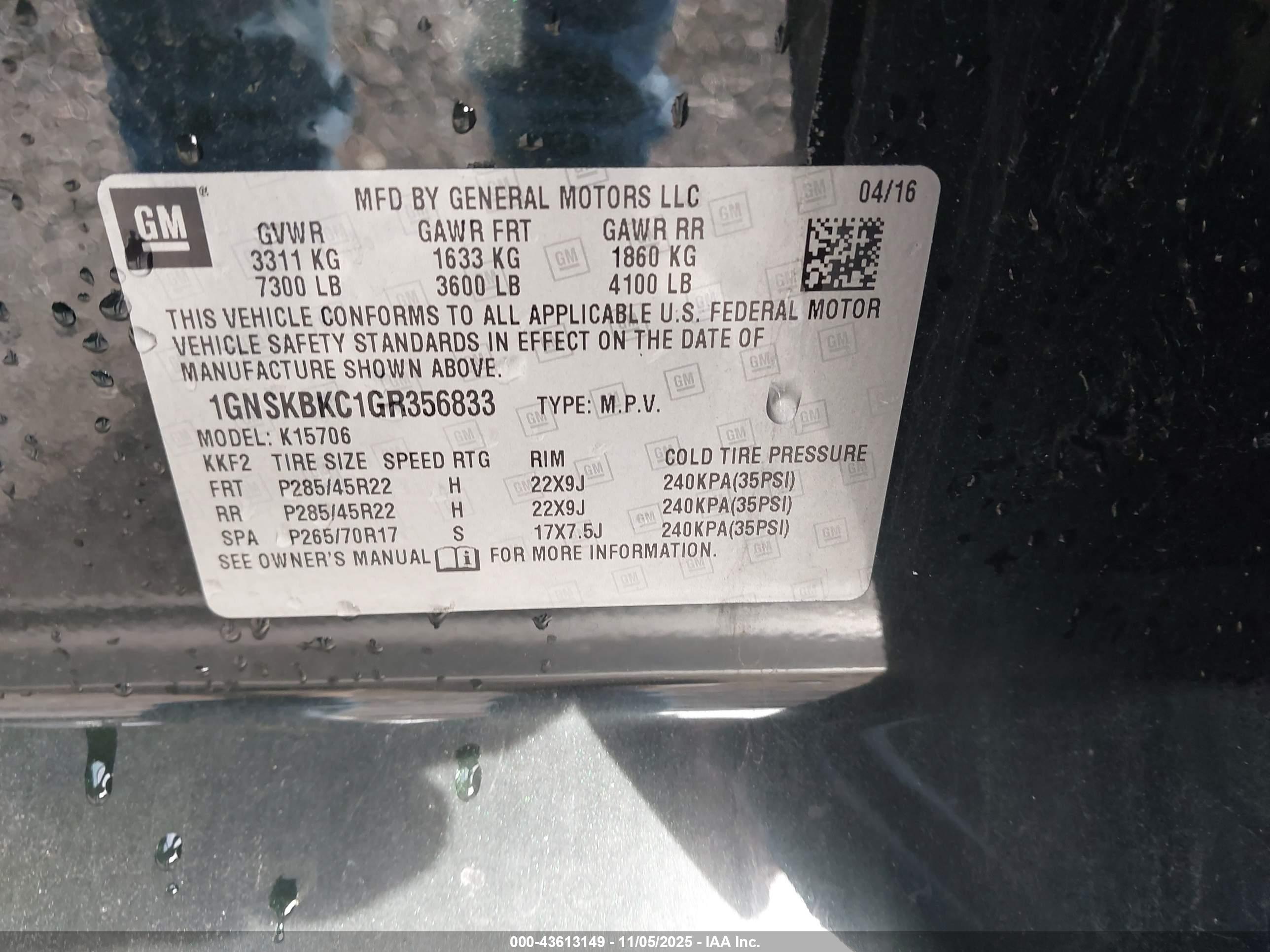 CHEVROLET TAHOE image 9