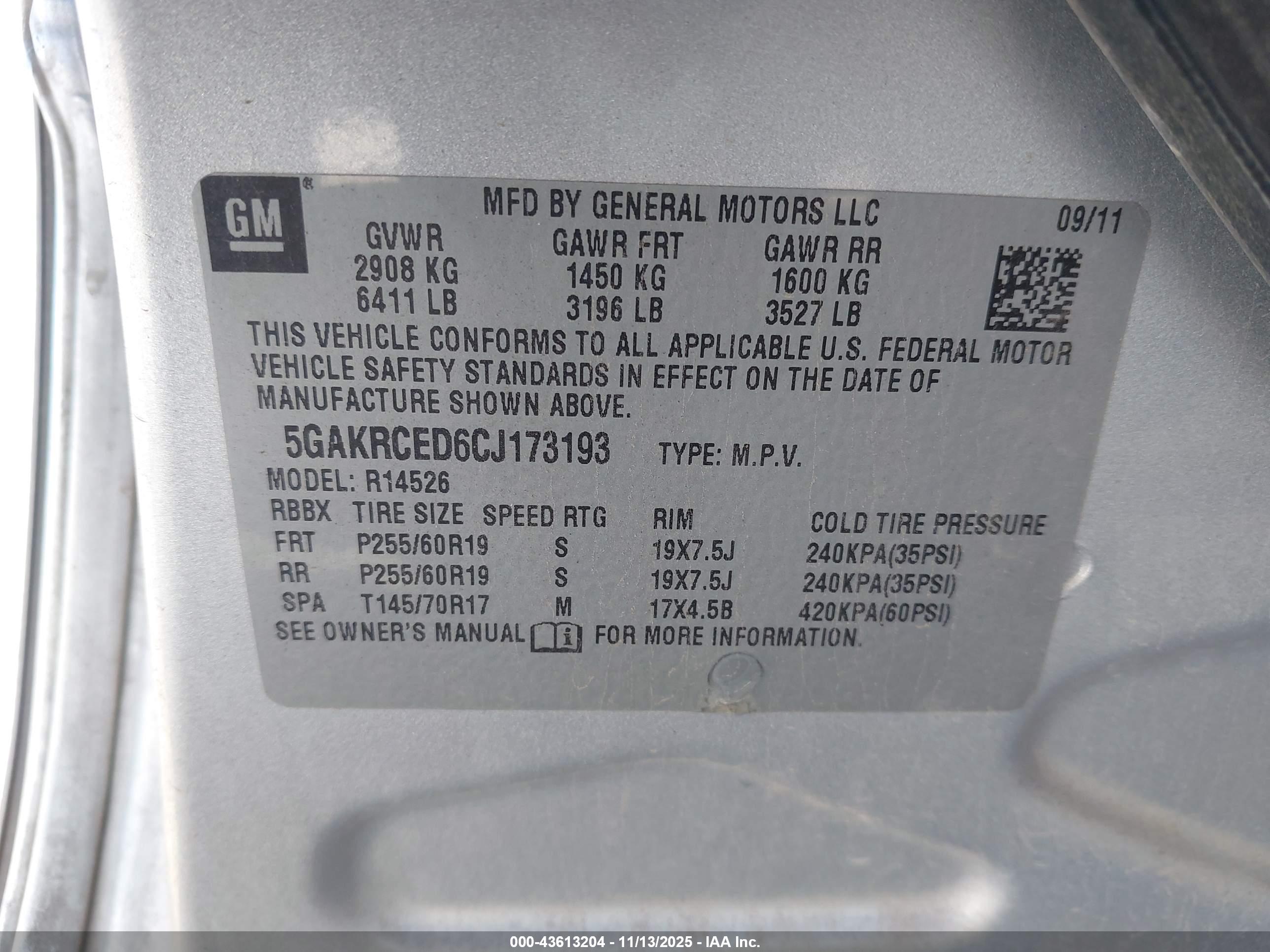 BUICK ENCLAVE image 9