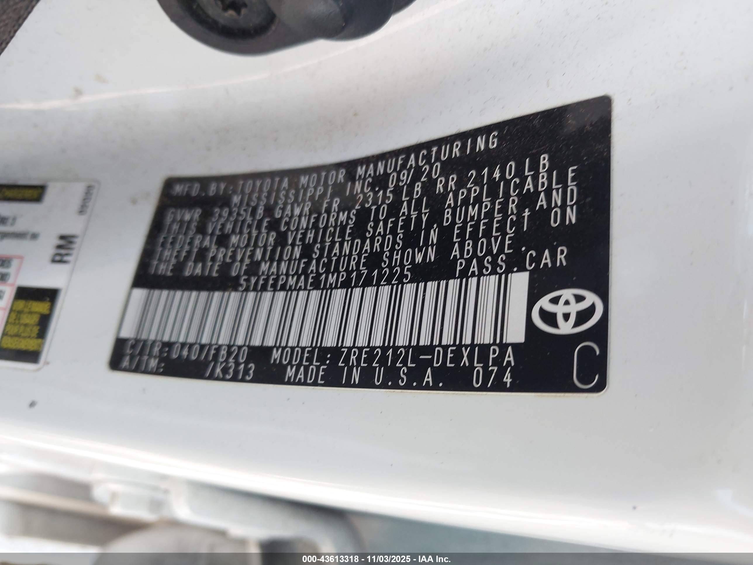 TOYOTA COROLLA image 9