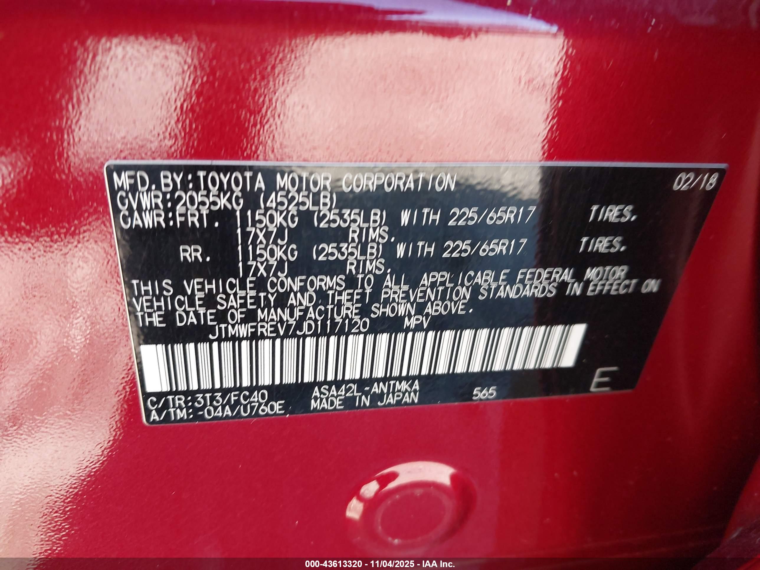 TOYOTA RAV4 image 9
