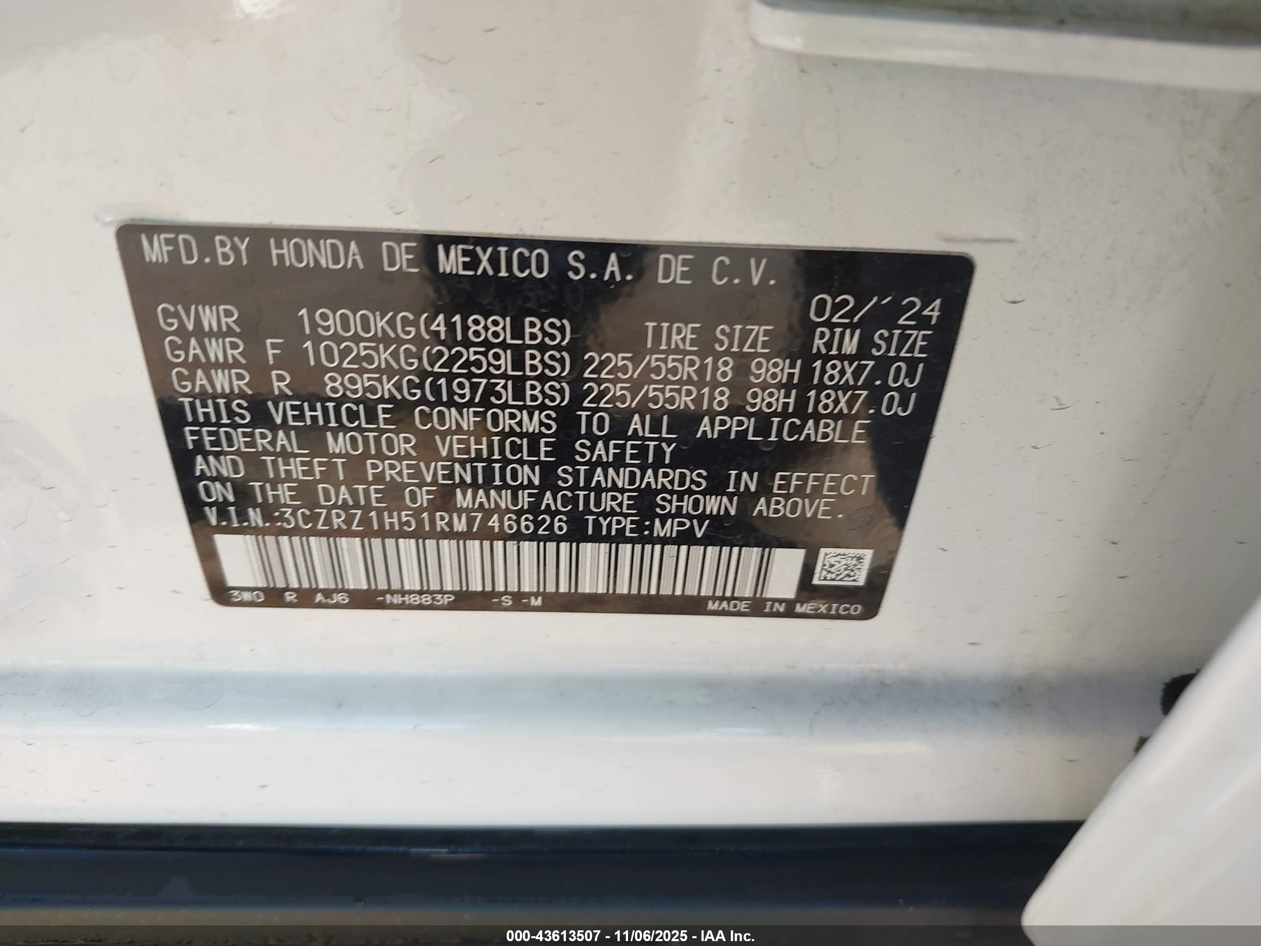 HONDA HR-V image 9