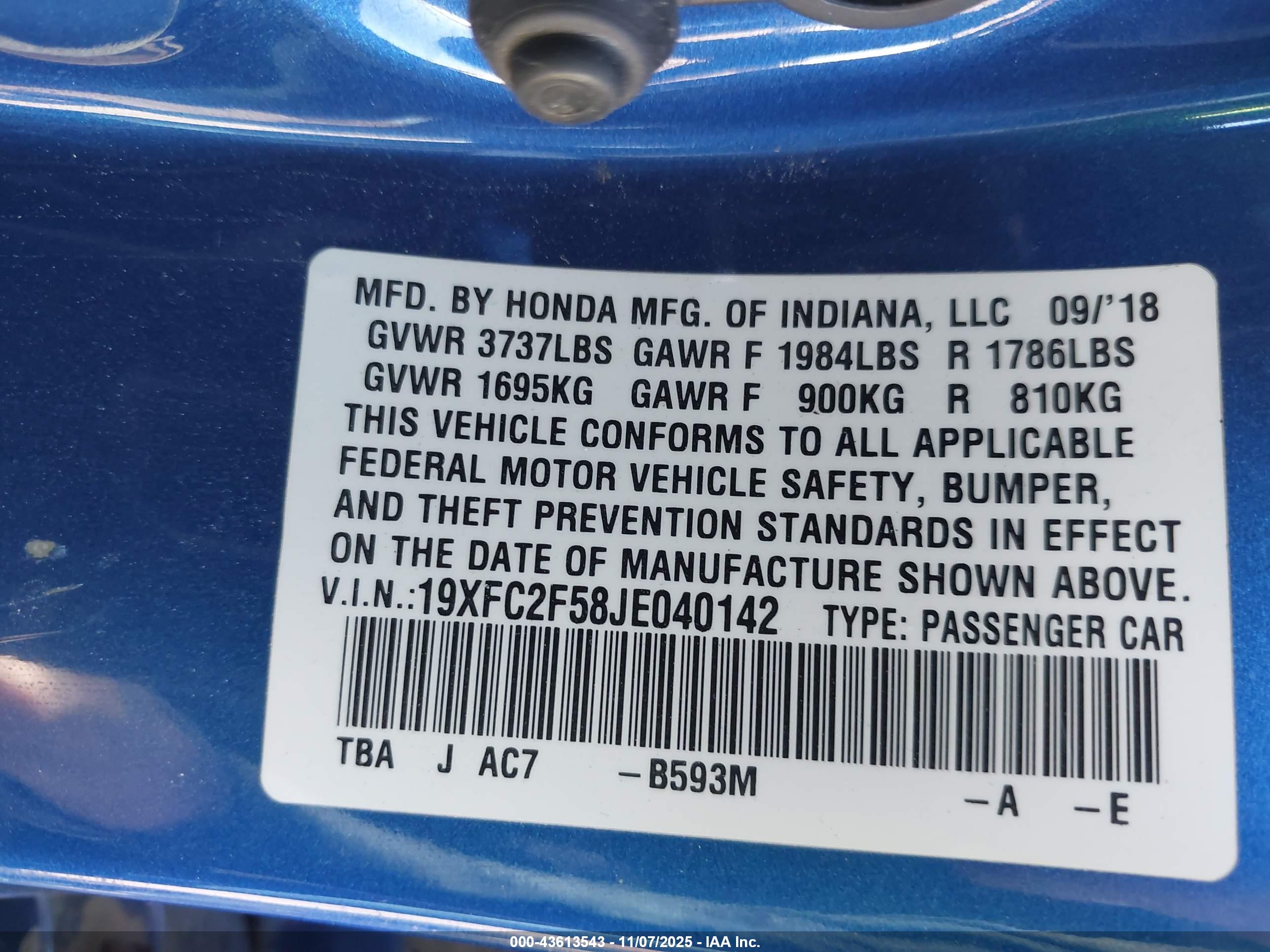 HONDA CIVIC image 9