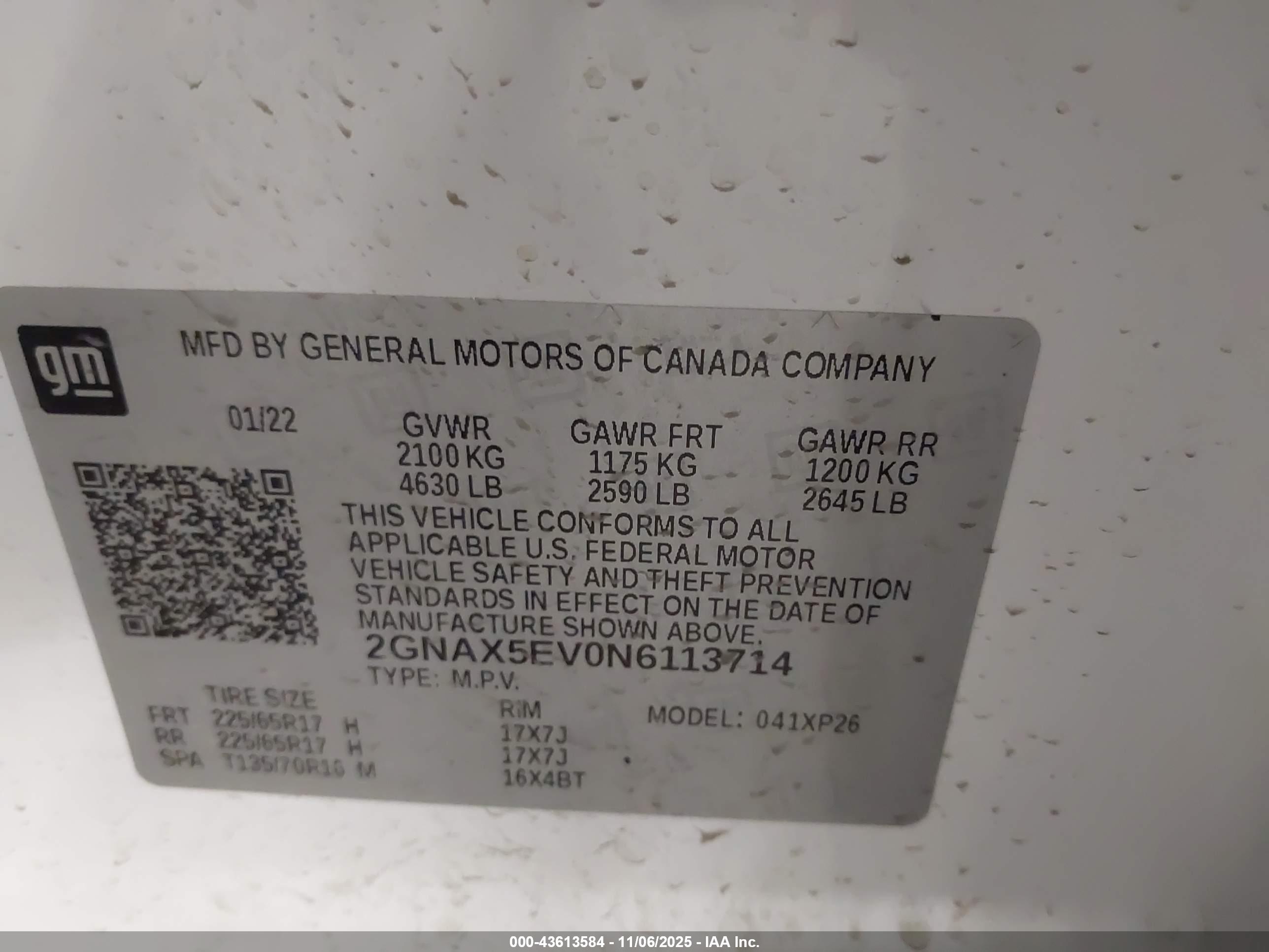 CHEVROLET EQUINOX image 9
