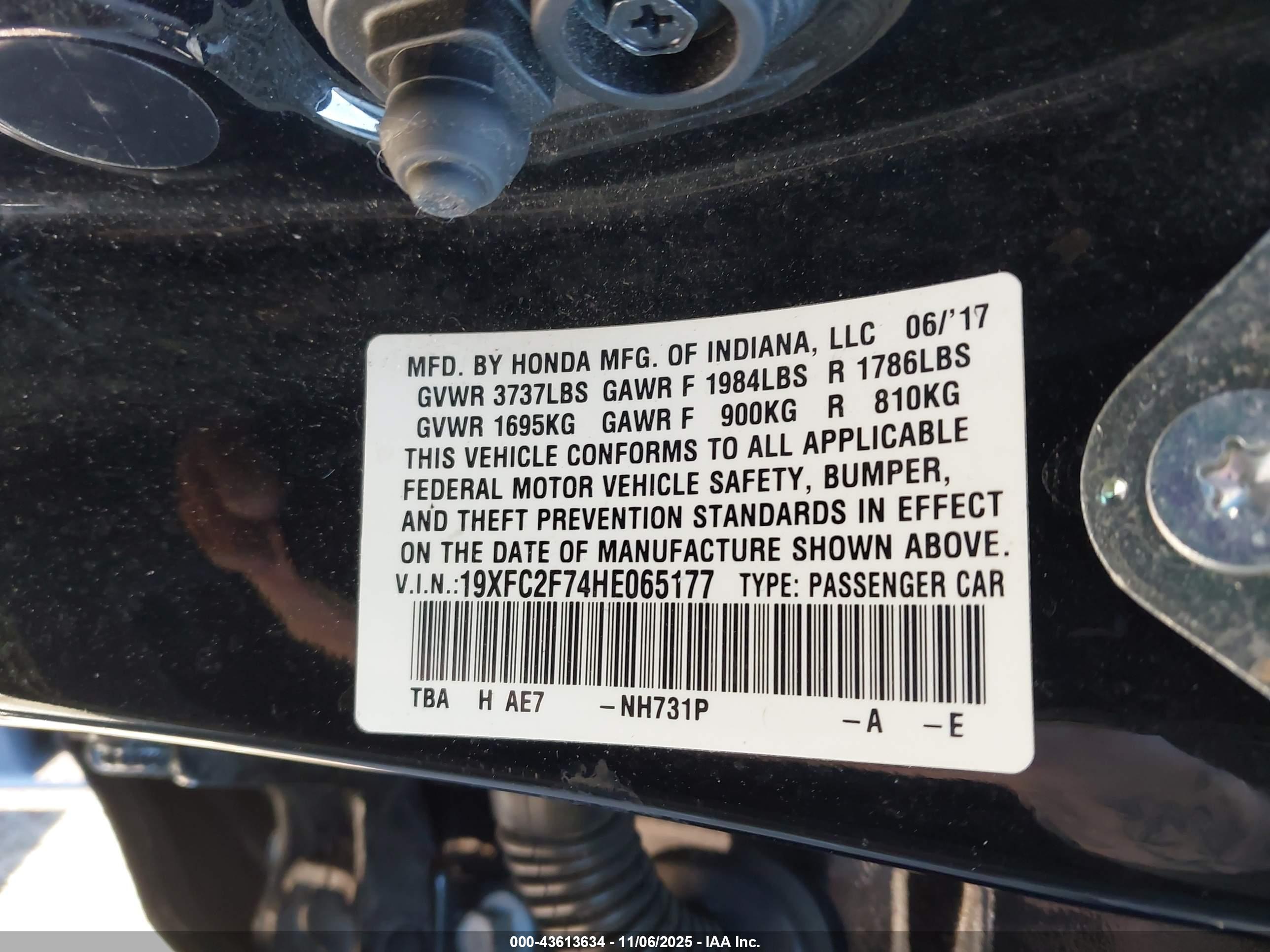 HONDA CIVIC image 9