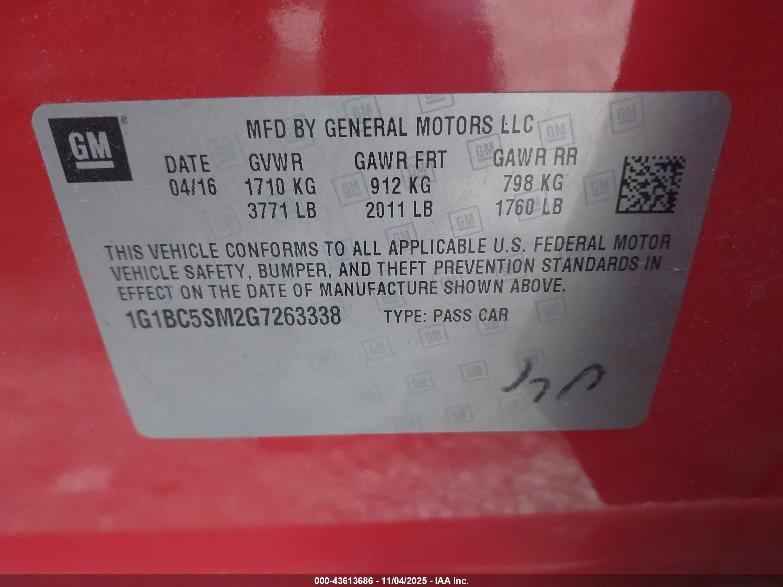 CHEVROLET CRUZE image 9