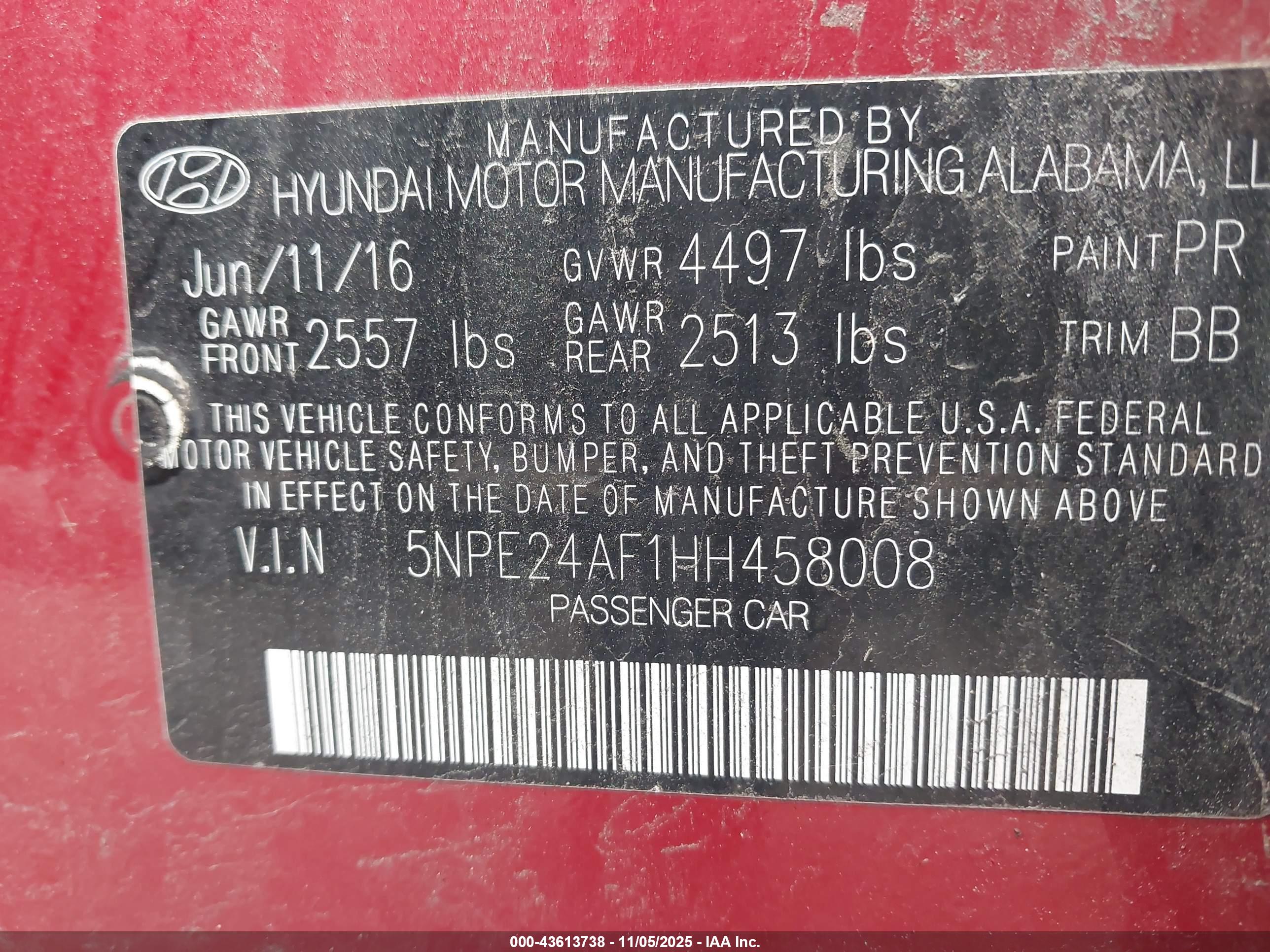 HYUNDAI SONATA image 9