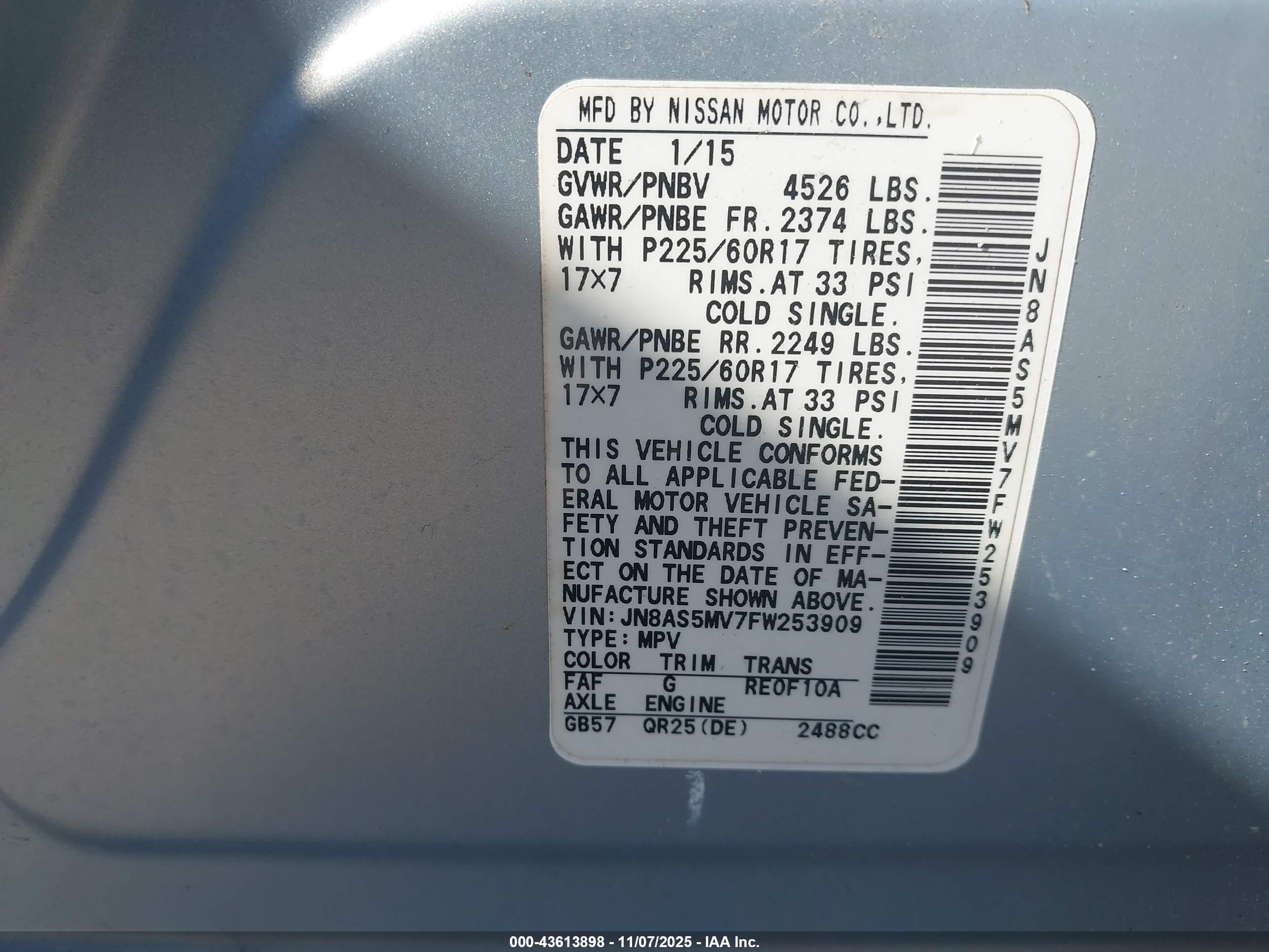 NISSAN ROGUE image 9