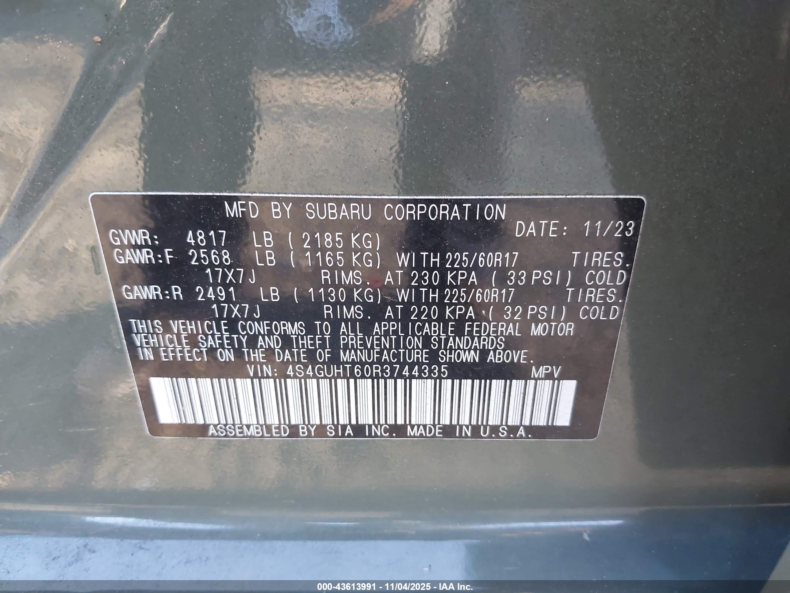 SUBARU CROSSTREK image 9
