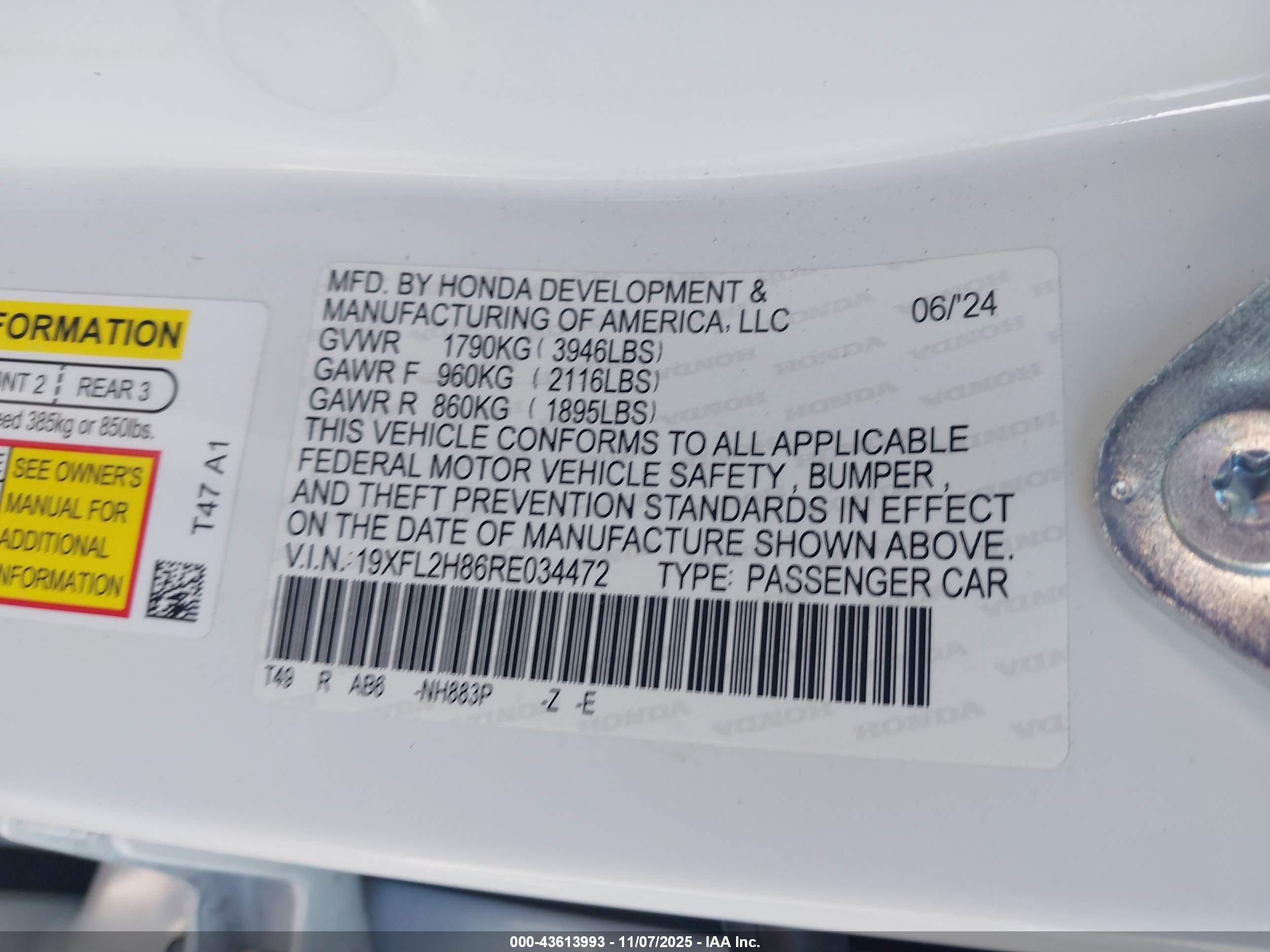 HONDA CIVIC image 9