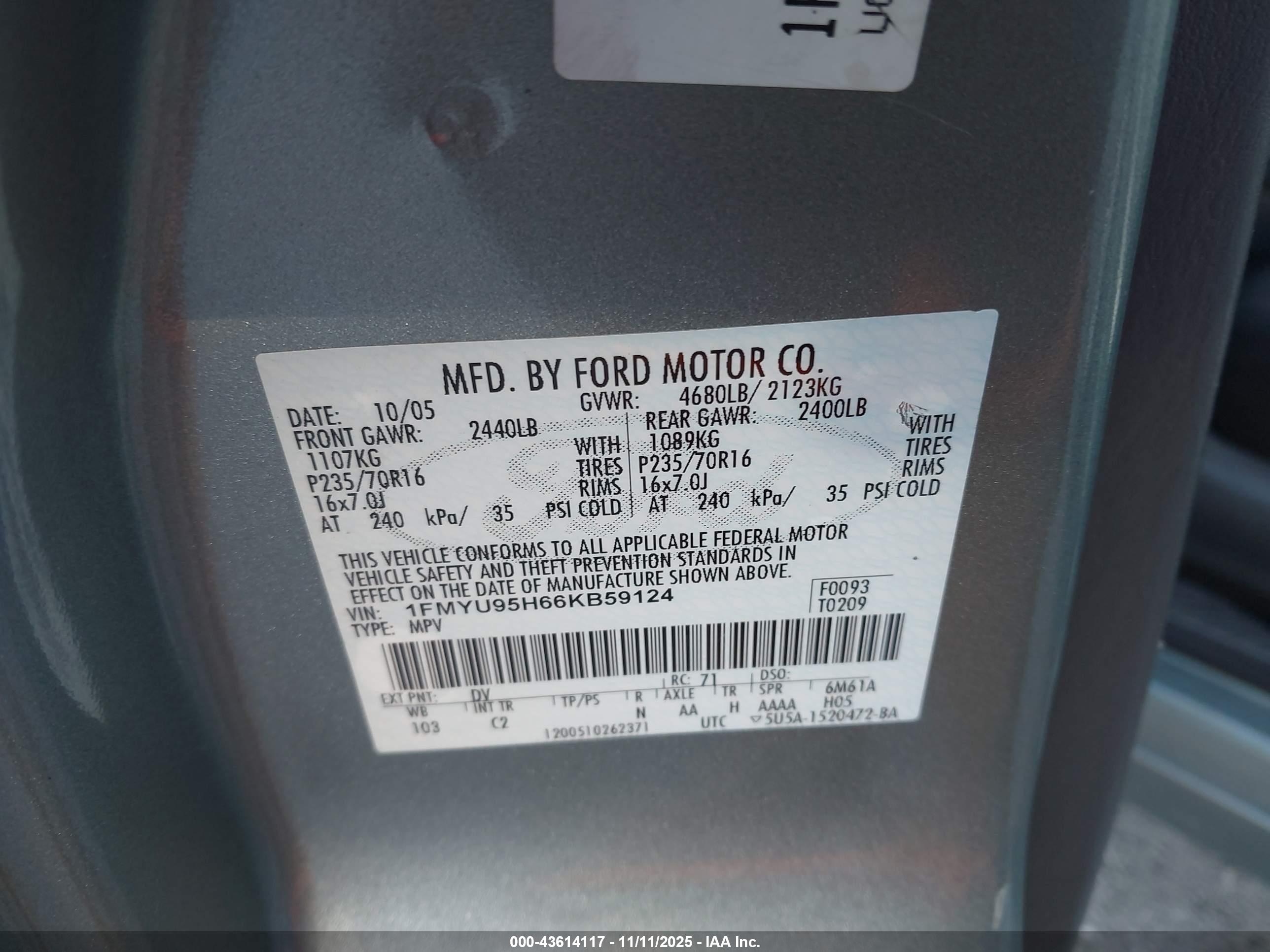 FORD ESCAPE image 9
