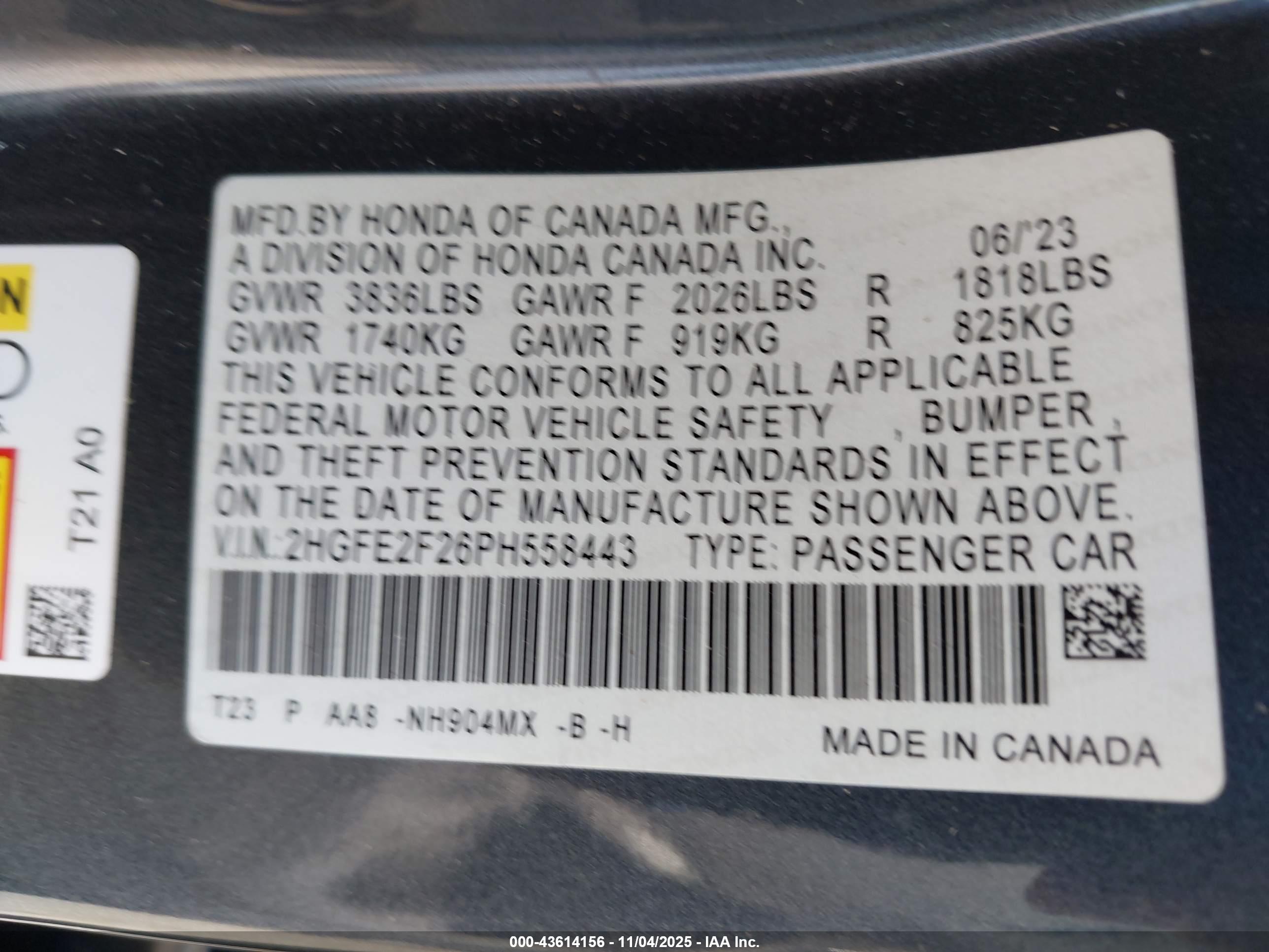 HONDA CIVIC image 9