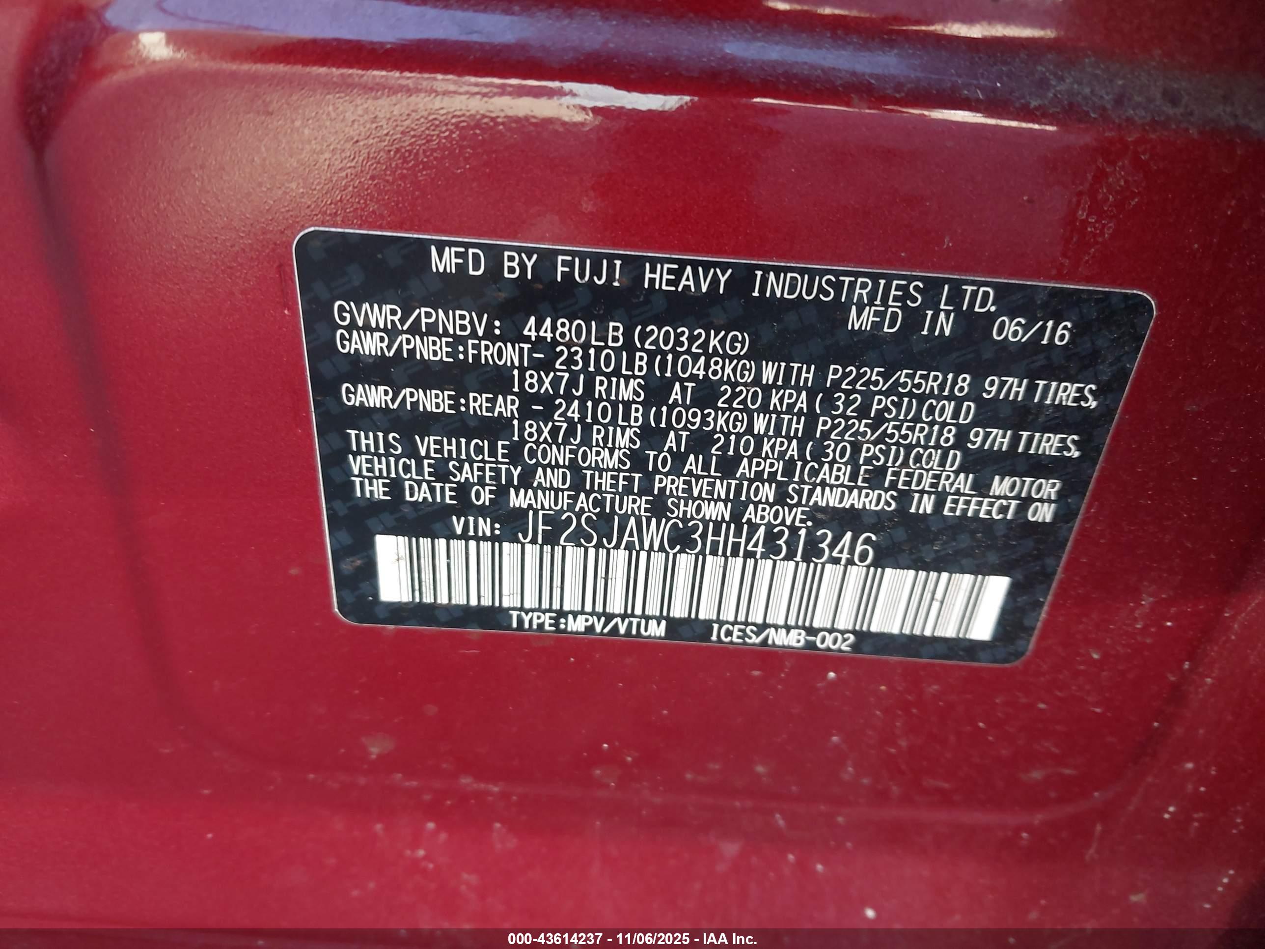 SUBARU FORESTER image 9