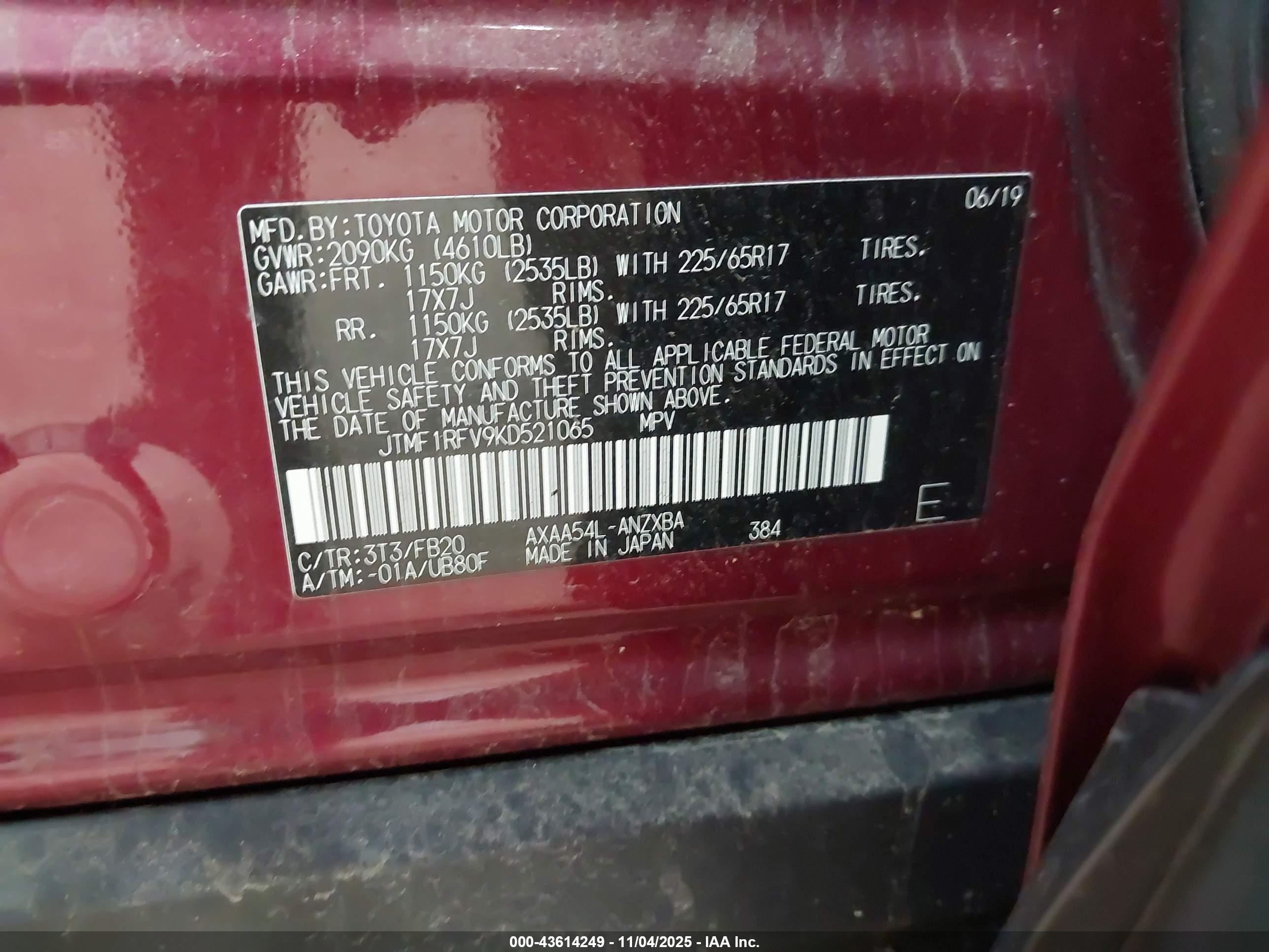 TOYOTA RAV4 image 9